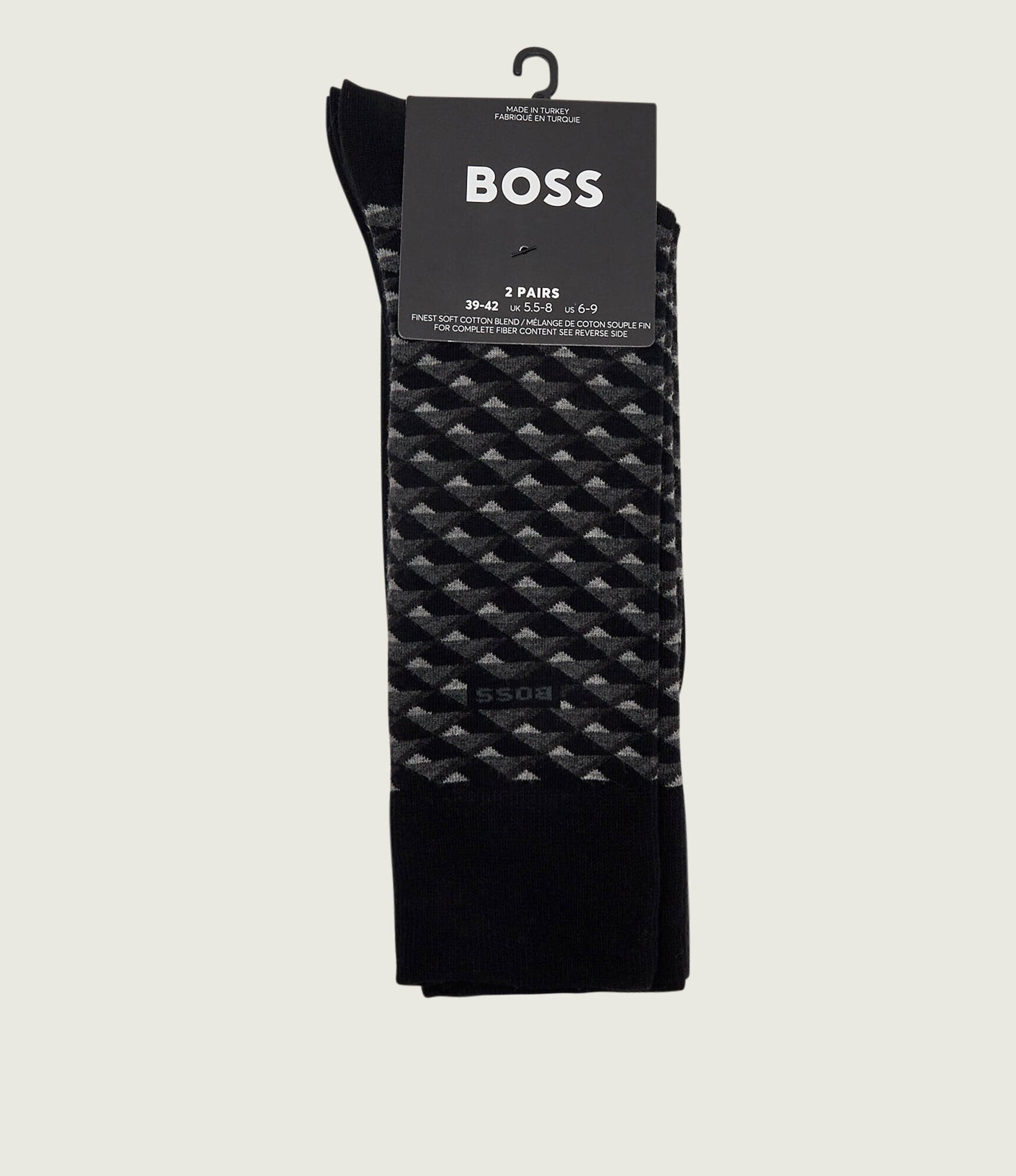 BOSS BLACK Șosete 2-pack Minipattern CC