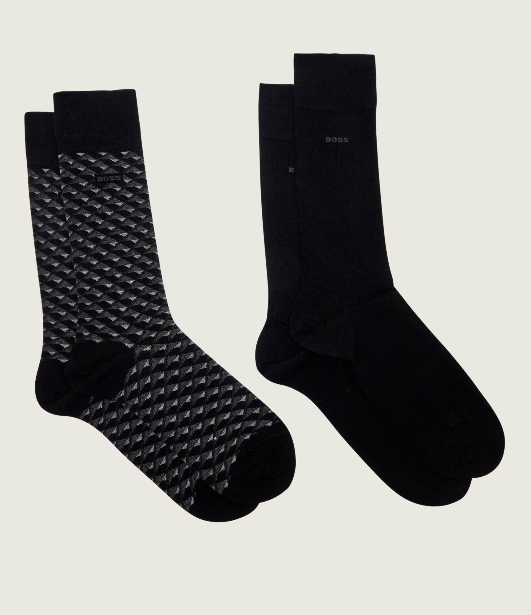 BOSS BLACK Șosete 2-pack Minipattern CC
