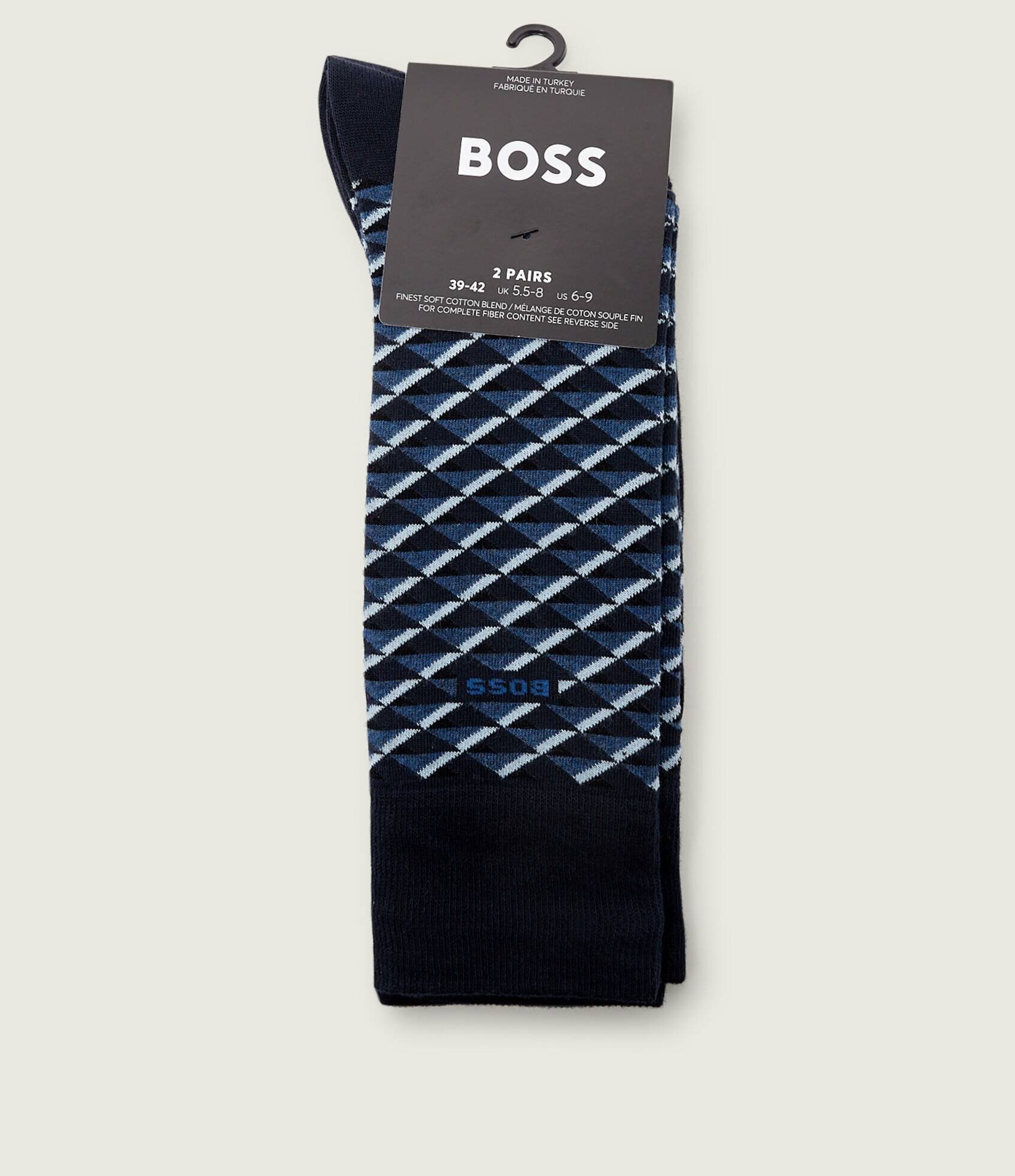 BOSS BLACK Șosete 2-pack Minipattern CC