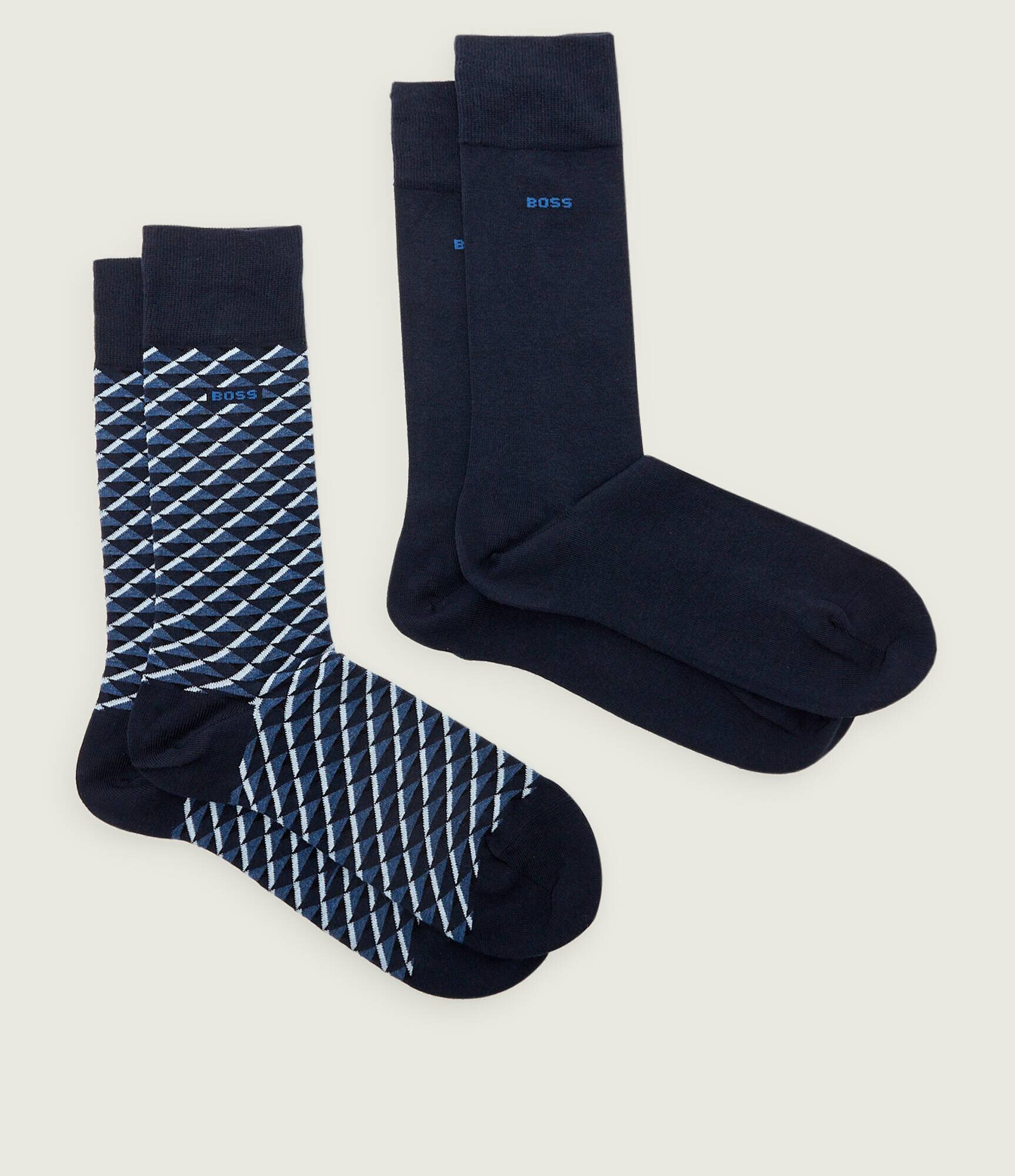 BOSS BLACK Șosete 2-pack Minipattern CC