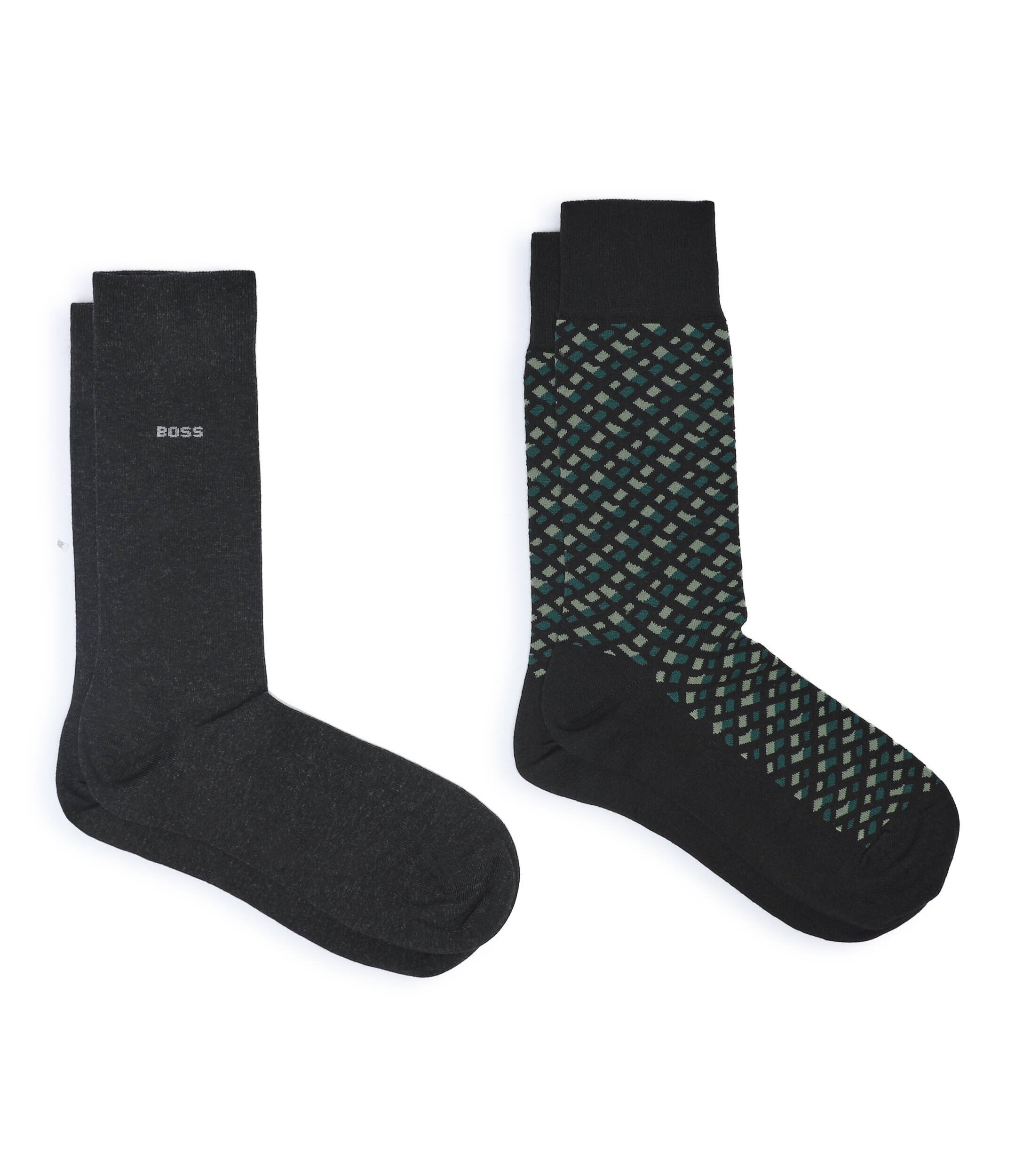 BOSS BLACK Șosete 2-pack Monogram CC