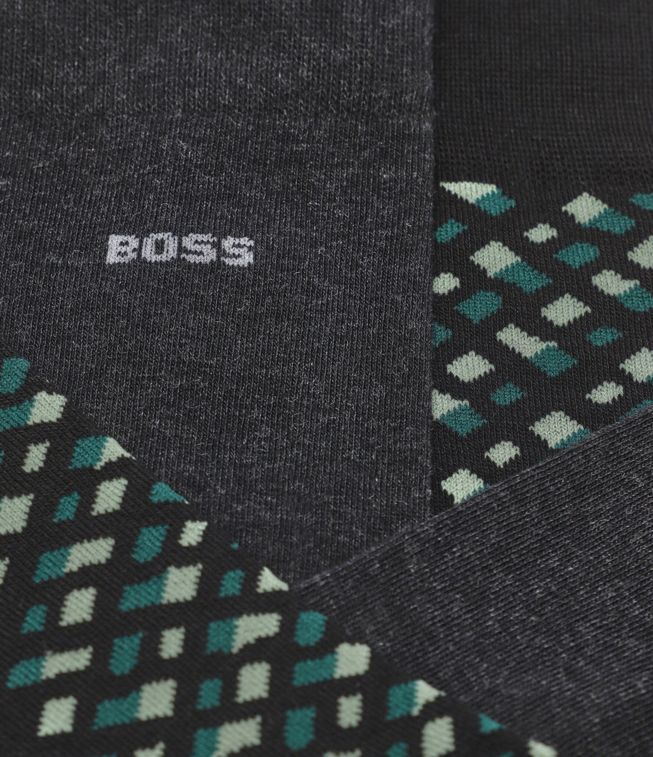BOSS BLACK Șosete 2-pack Monogram CC