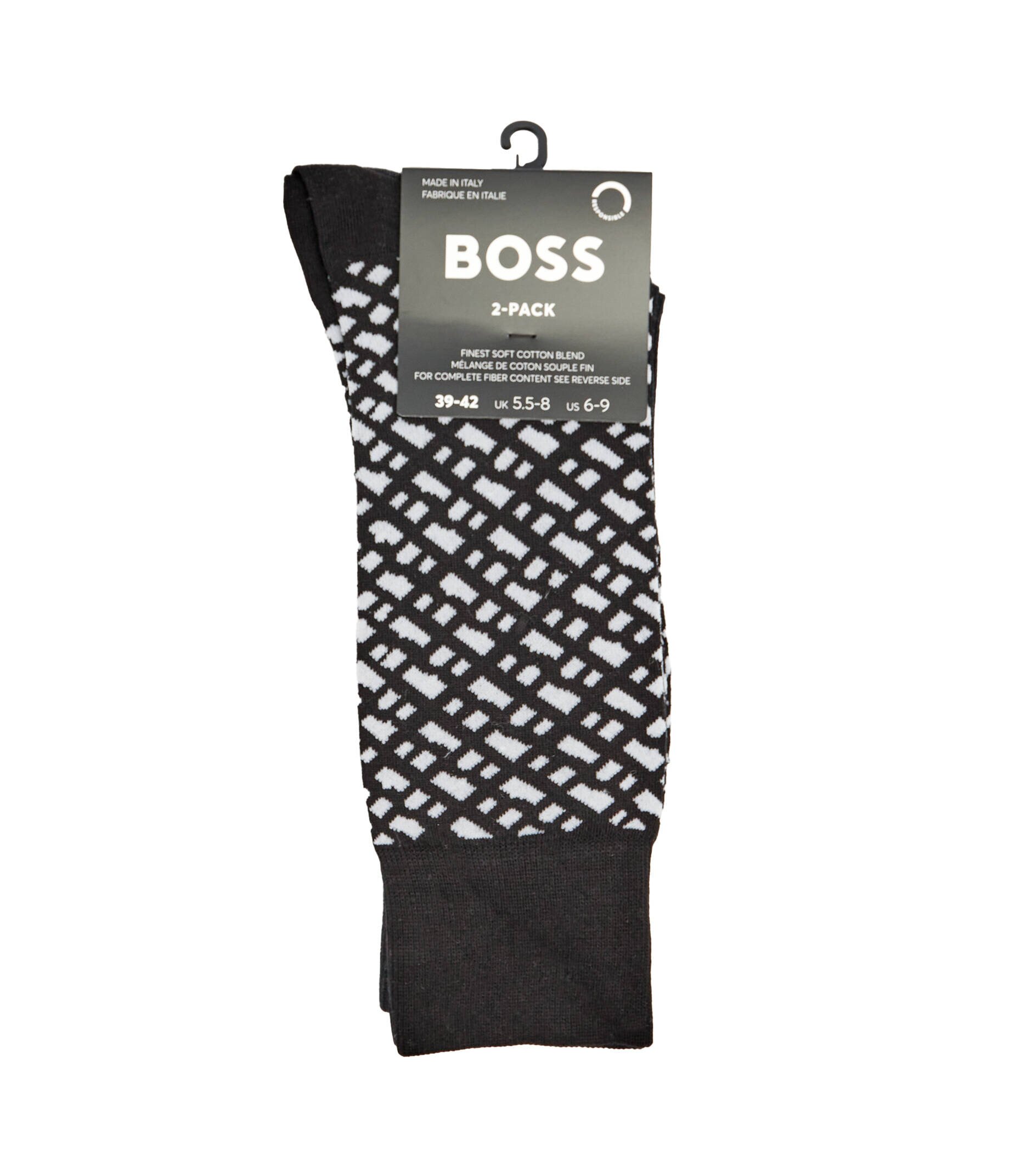 BOSS BLACK Șosete 2-pack Monogram CC