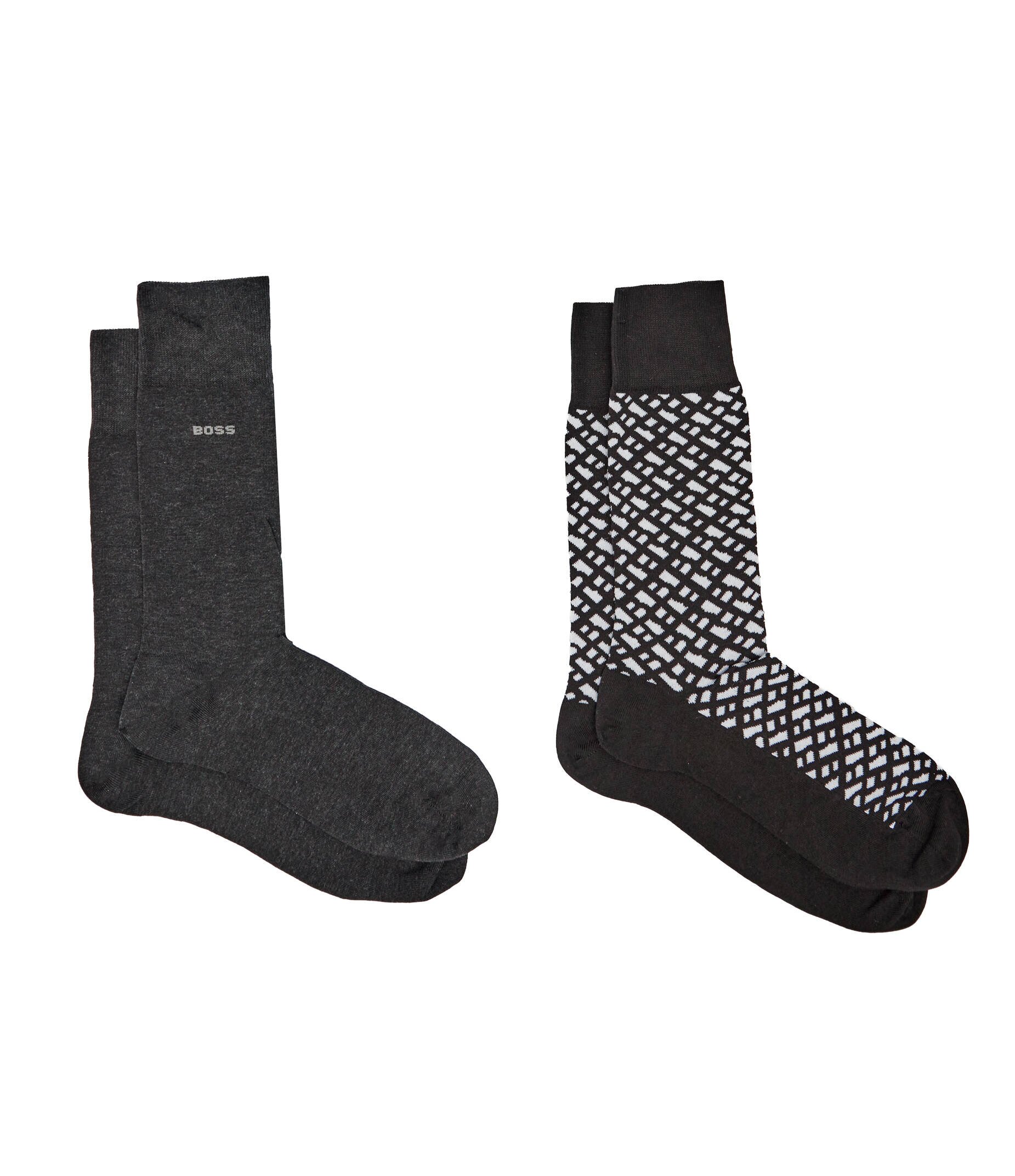 BOSS BLACK Șosete 2-pack Monogram CC