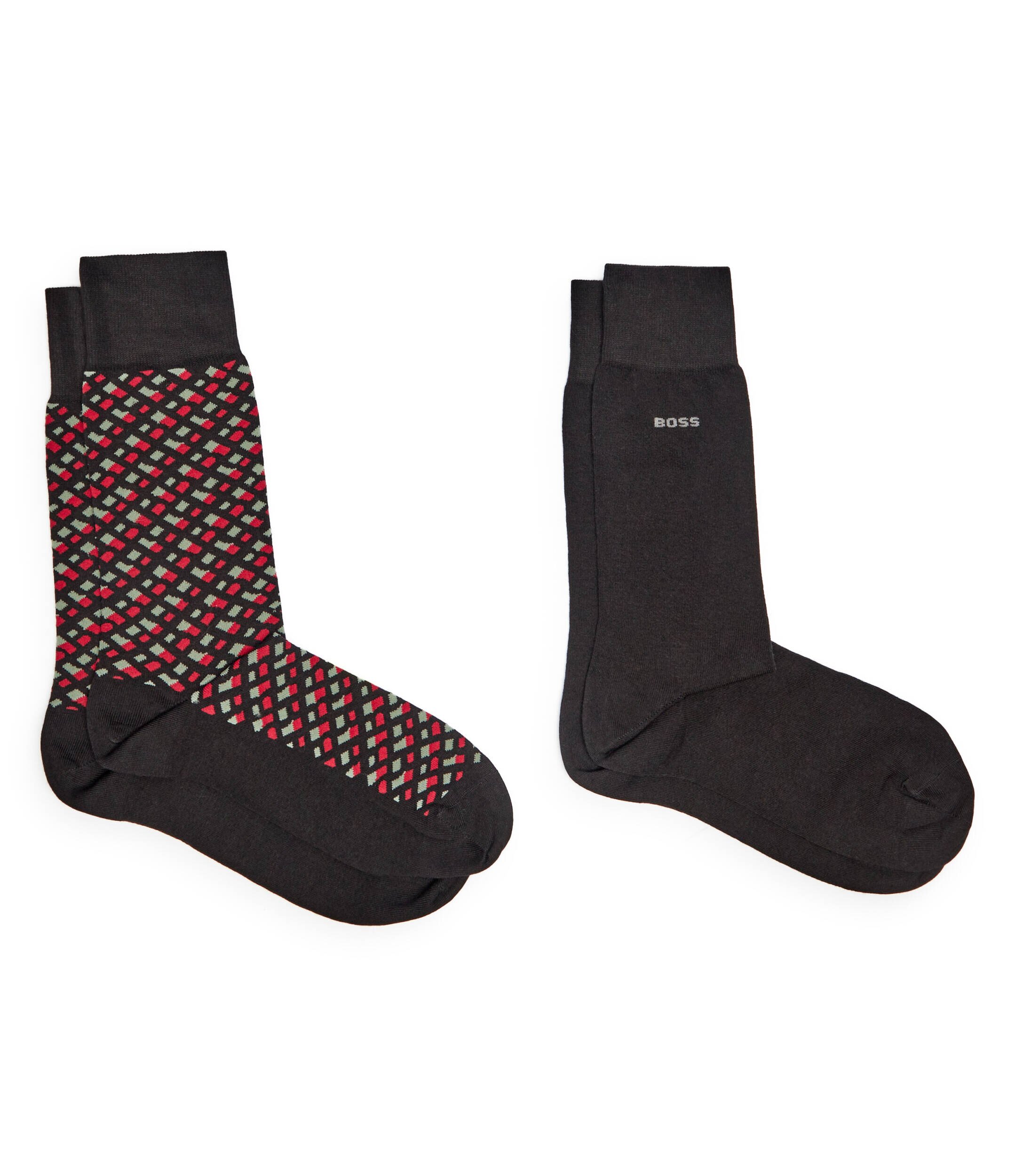BOSS BLACK Șosete 2-pack Monogram CC