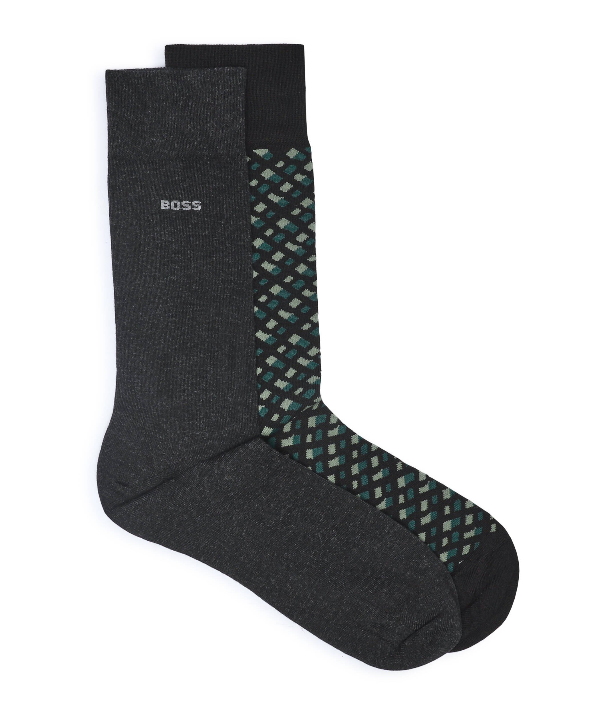 BOSS BLACK Șosete 2-pack Monogram CC