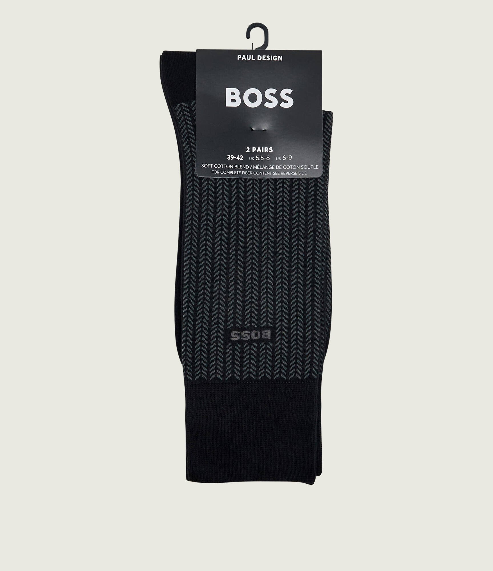 BOSS BLACK Șosete 2-pack RS Minipattern CC
