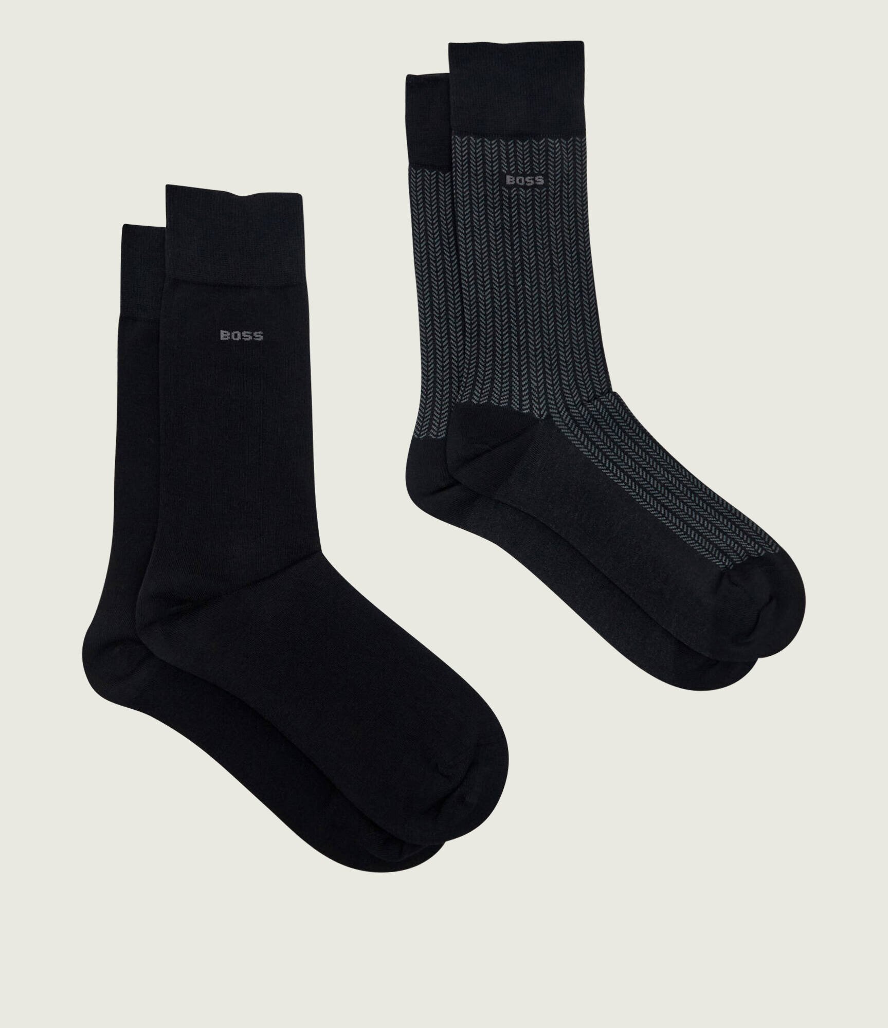 BOSS BLACK Șosete 2-pack RS Minipattern CC