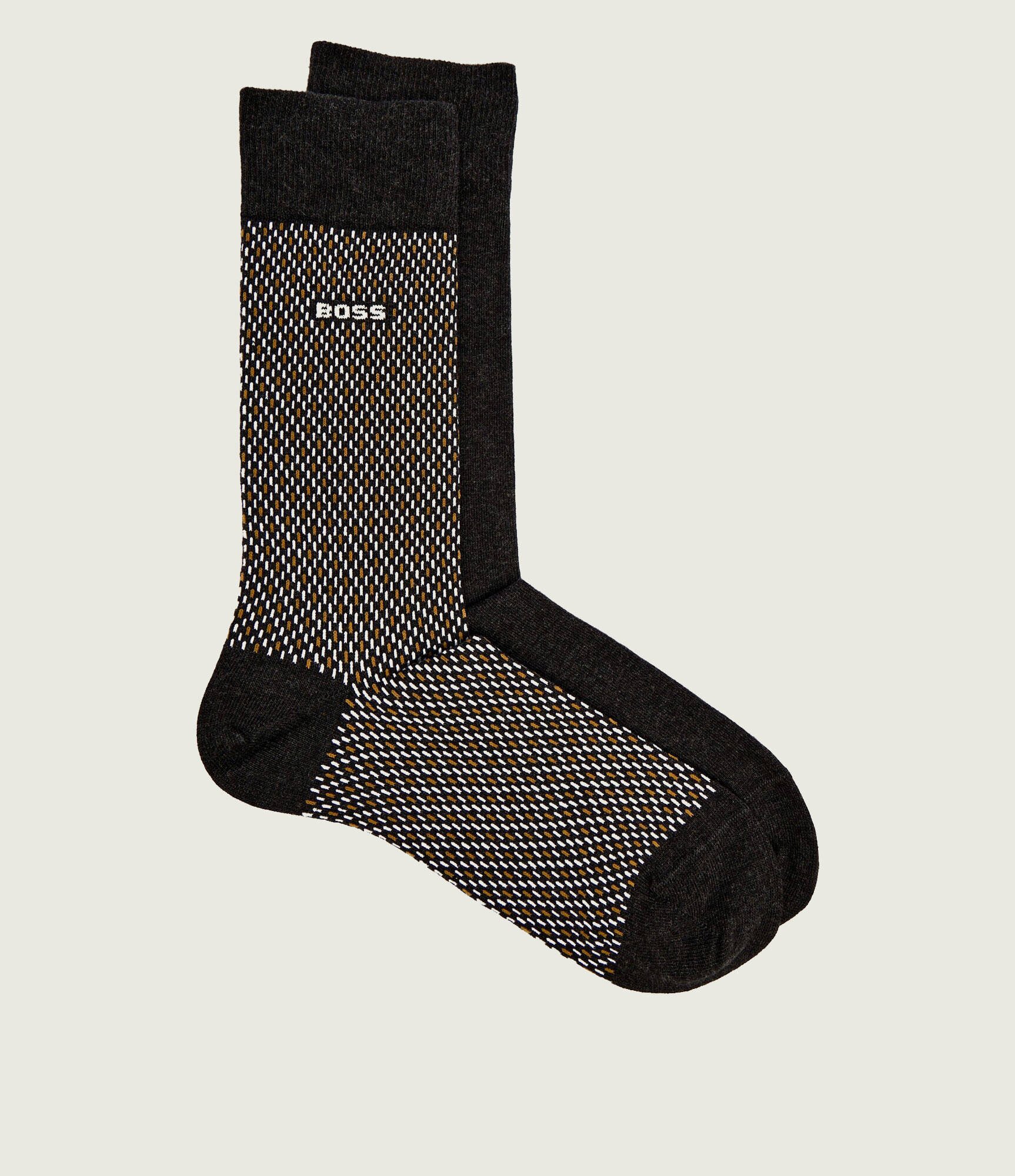BOSS BLACK Șosete 2-pack RS Minipattern CC