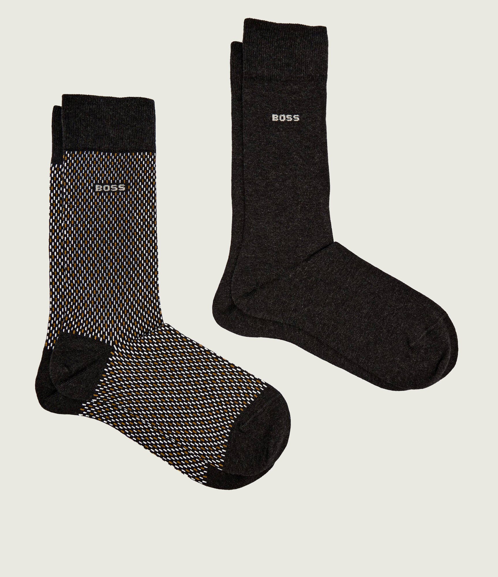 BOSS BLACK Șosete 2-pack RS Minipattern CC