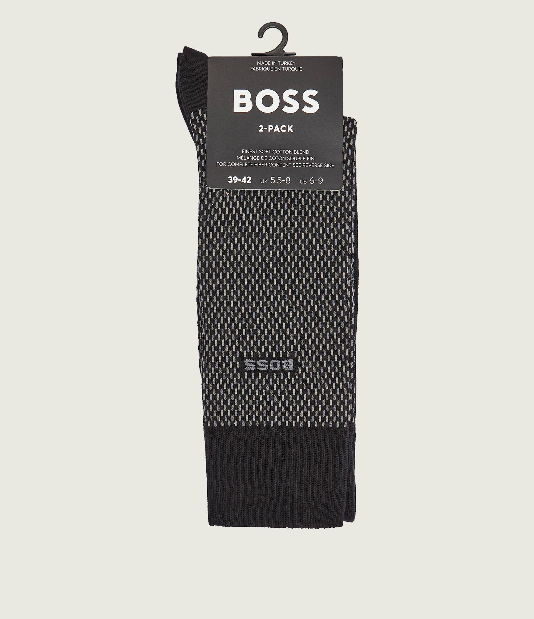BOSS BLACK Șosete 2-pack RS Minipattern CC