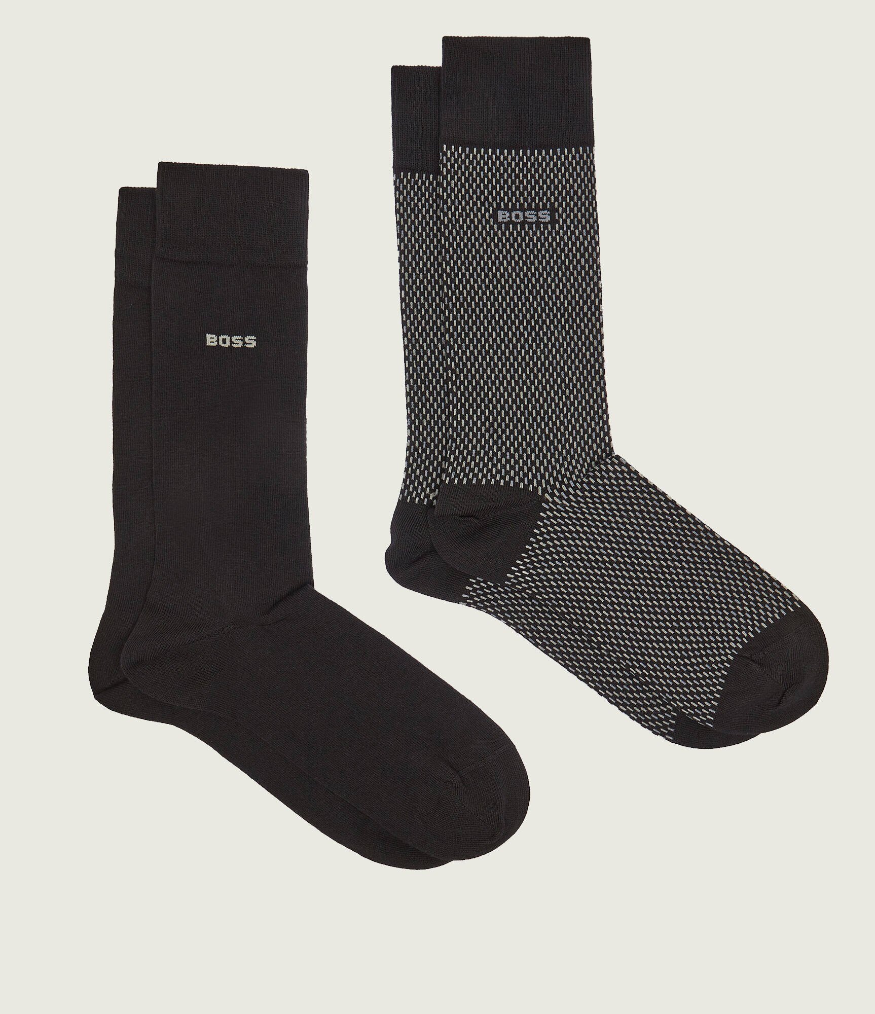 BOSS BLACK Șosete 2-pack RS Minipattern CC