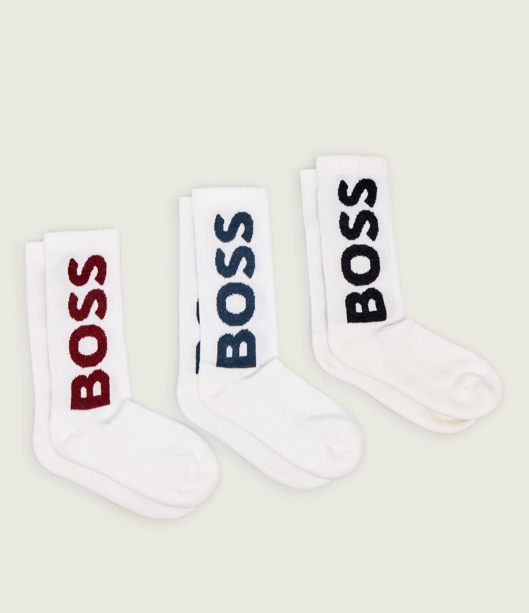 BOSS BLACK Șosete 3-pack 3P QS Rib Logo CC