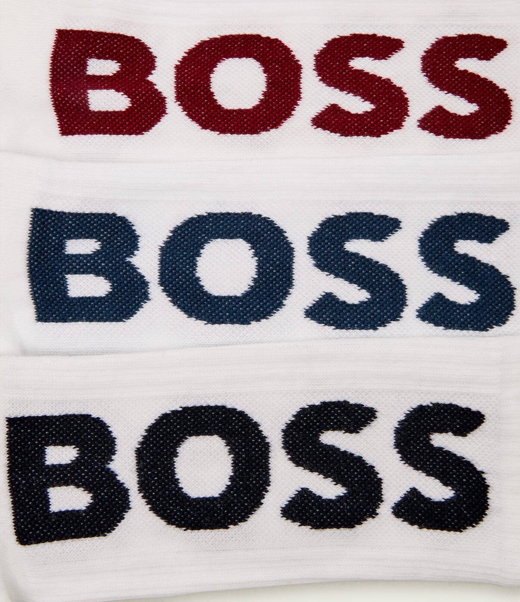 BOSS BLACK Șosete 3-pack 3P QS Rib Logo CC
