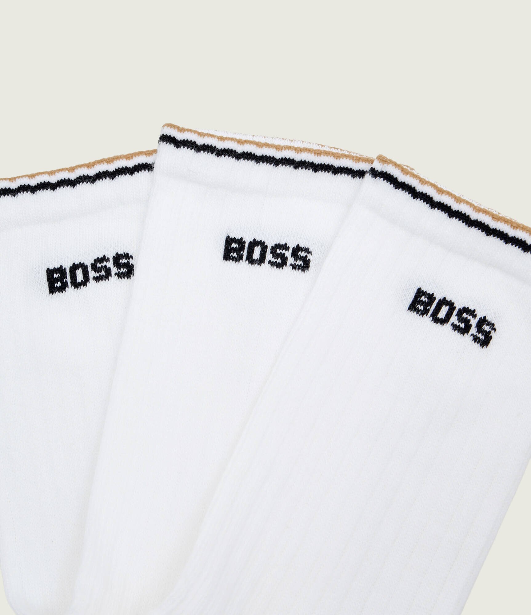 BOSS BLACK Șosete 3-pack 3P QS Rib Stripe CC