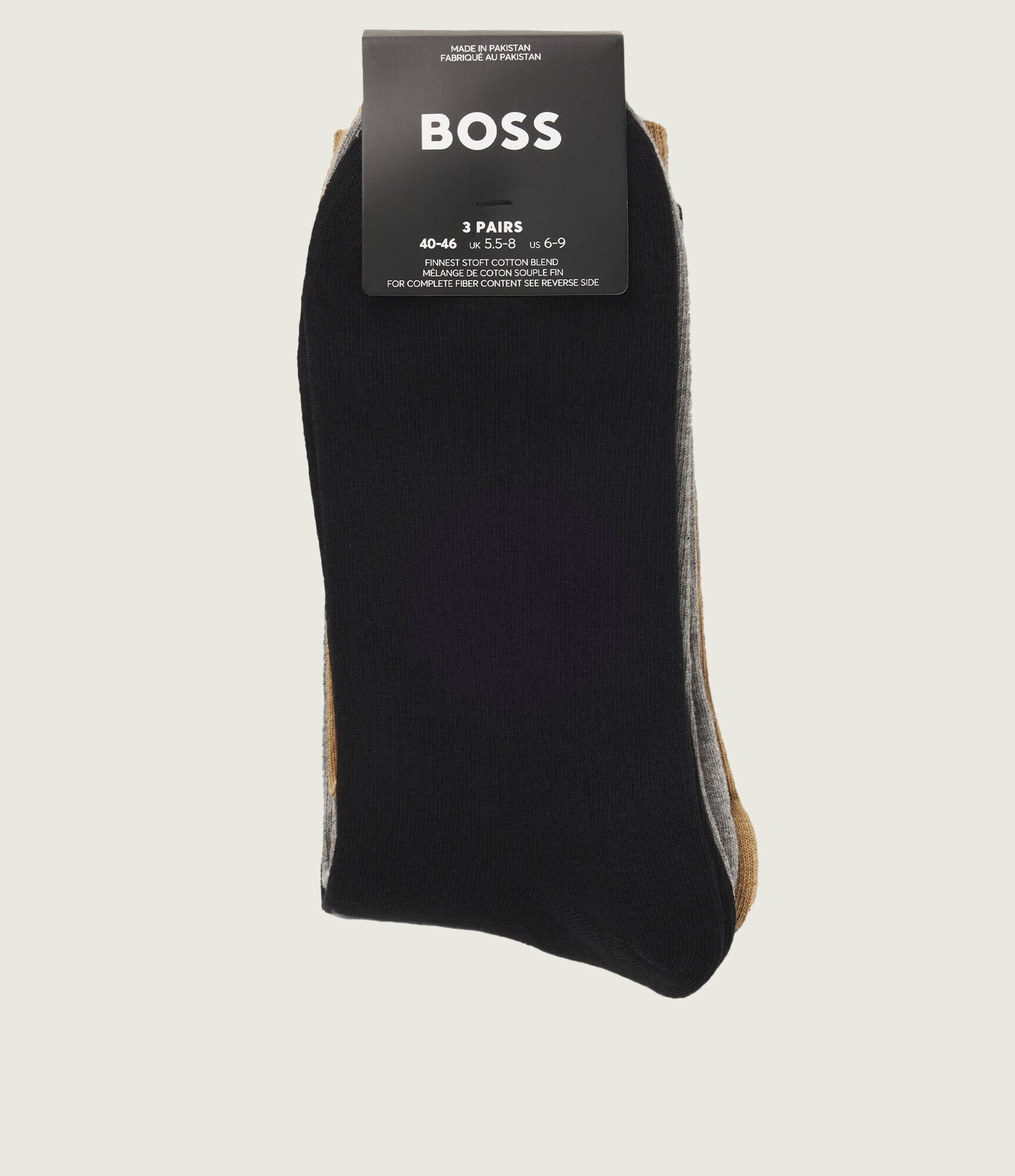 BOSS BLACK Șosete 3-pack 3P RS GiftSet Uni CC