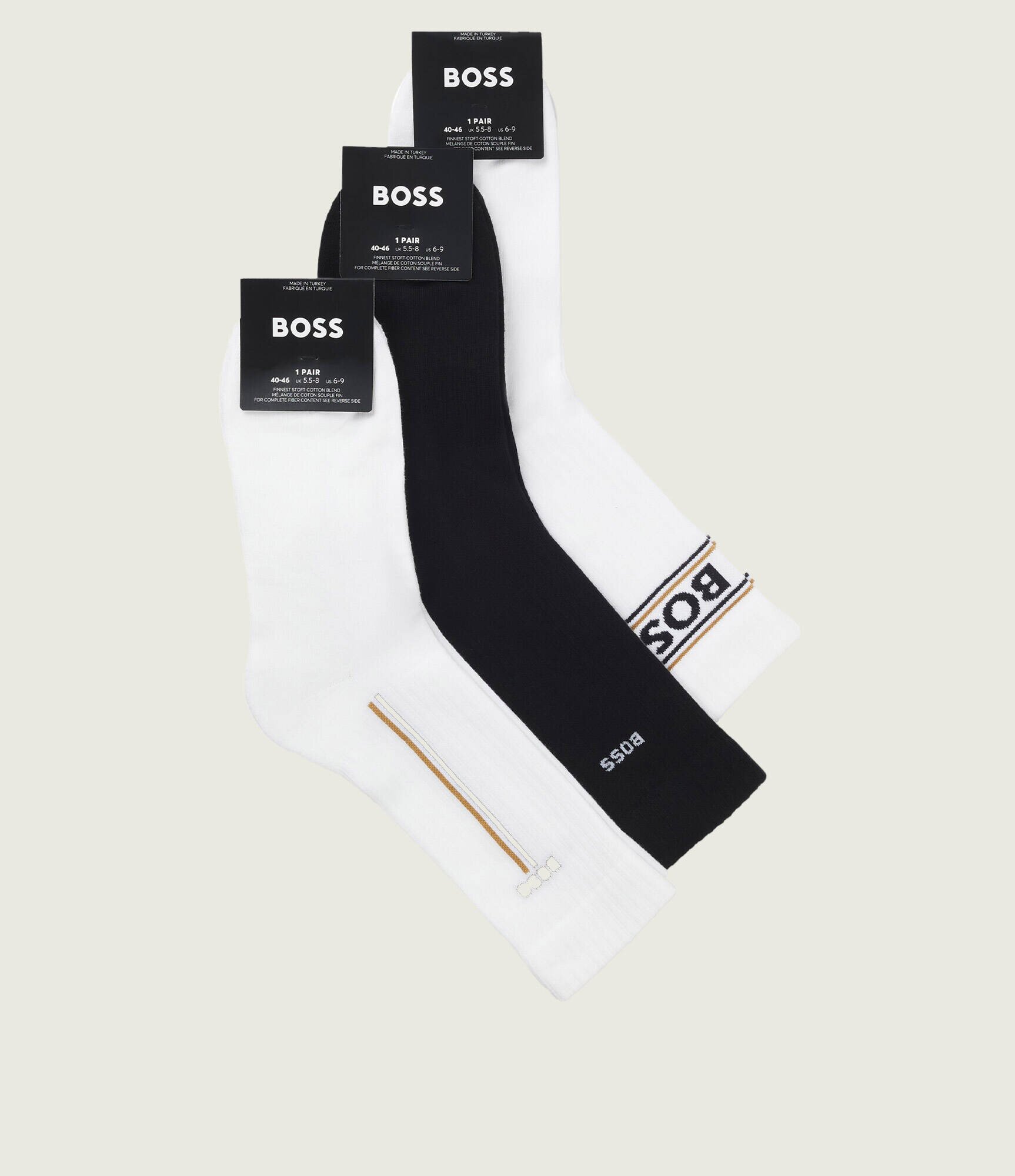 BOSS BLACK Șosete 3-pack 3PQSGiftset IconicCC