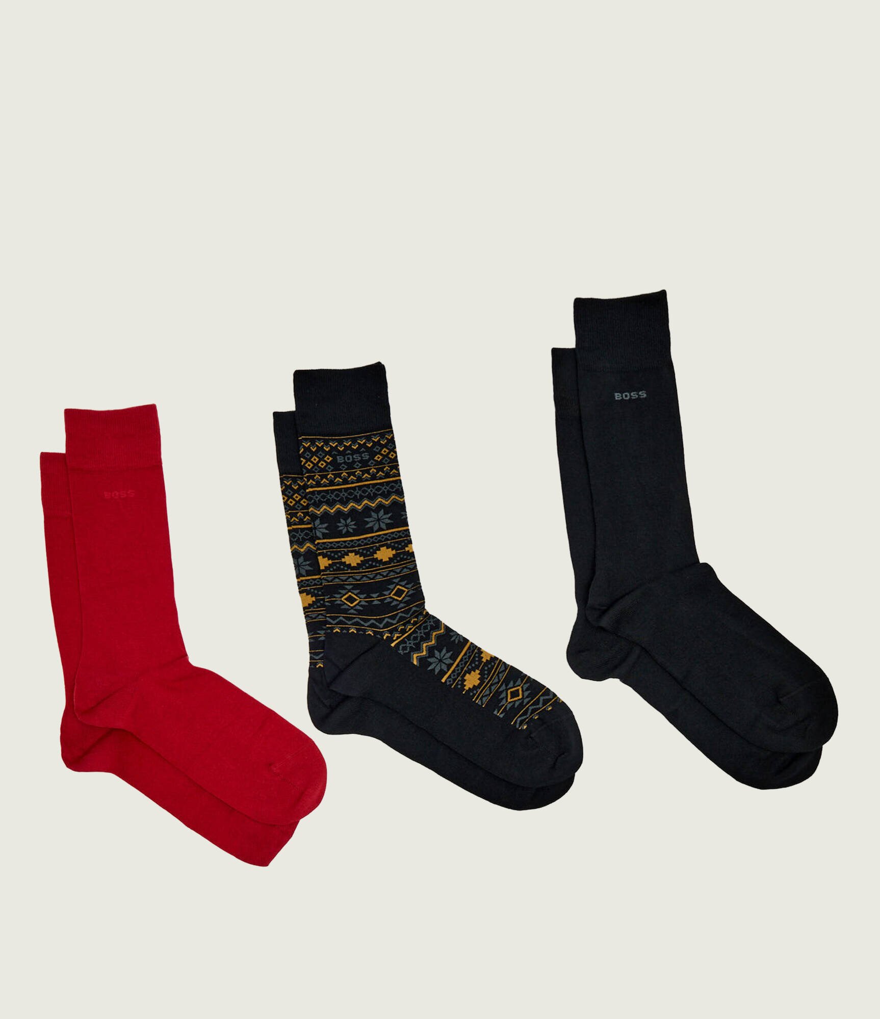BOSS BLACK Șosete 3-pack 3PRSGiftset WinterCC