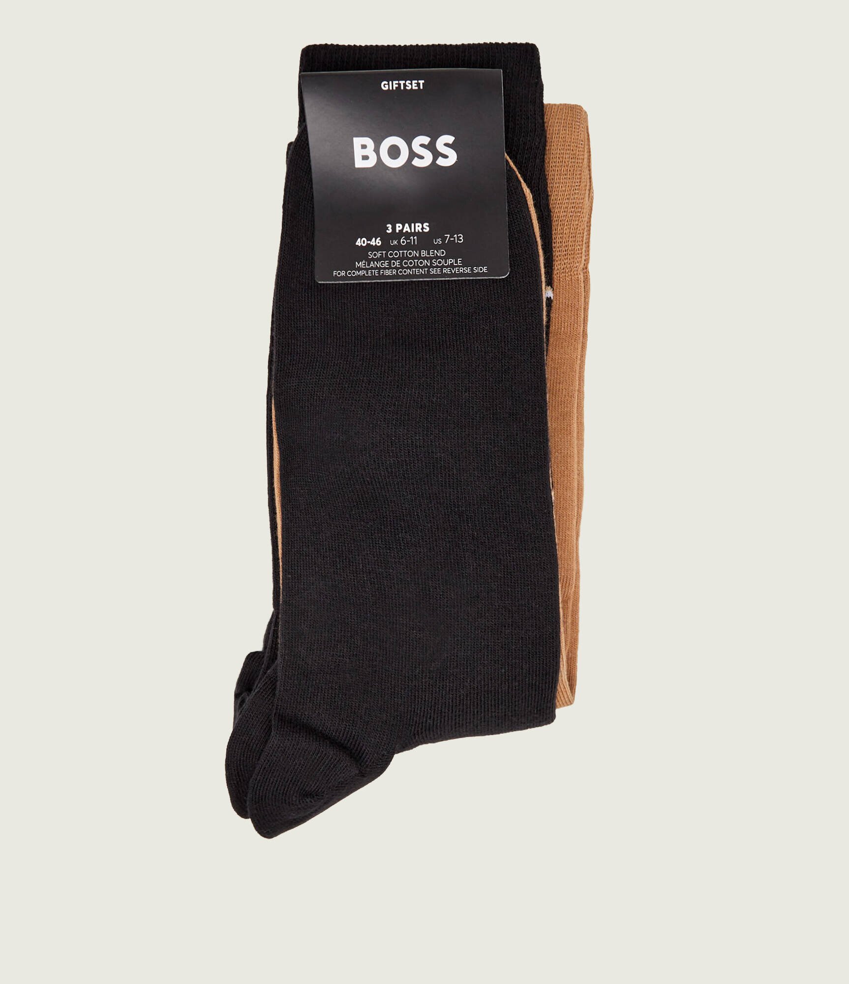BOSS BLACK Șosete 3-pack Giftset ArgyleCC