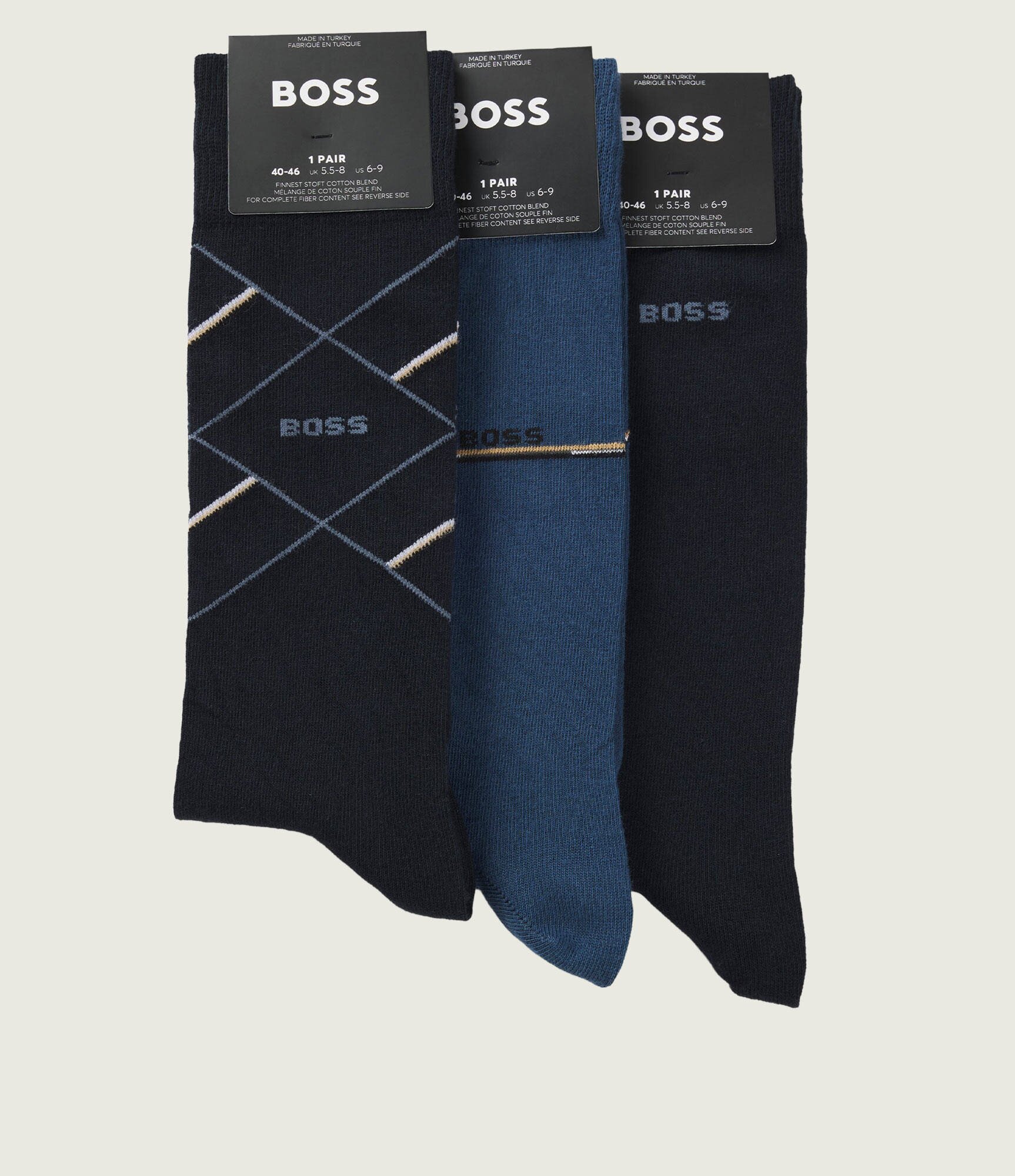 BOSS BLACK Șosete 3-pack Giftset Icon CC
