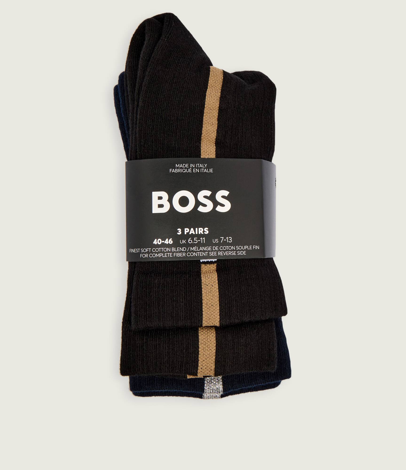 BOSS BLACK Șosete 3-pack Lurex