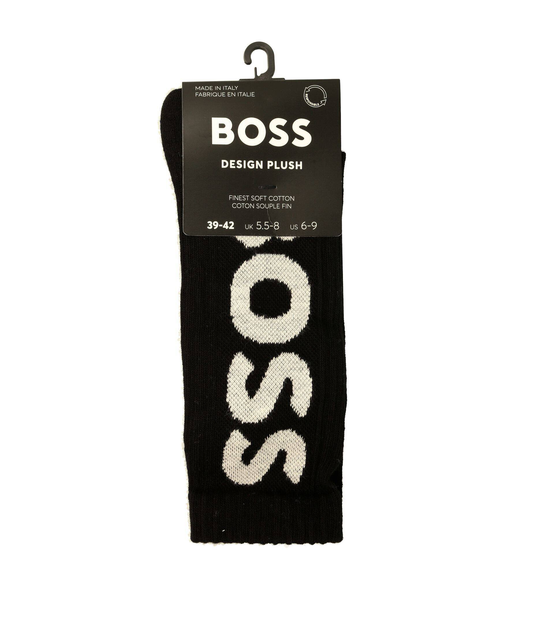 BOSS BLACK Șosete QS Rib Logo CC