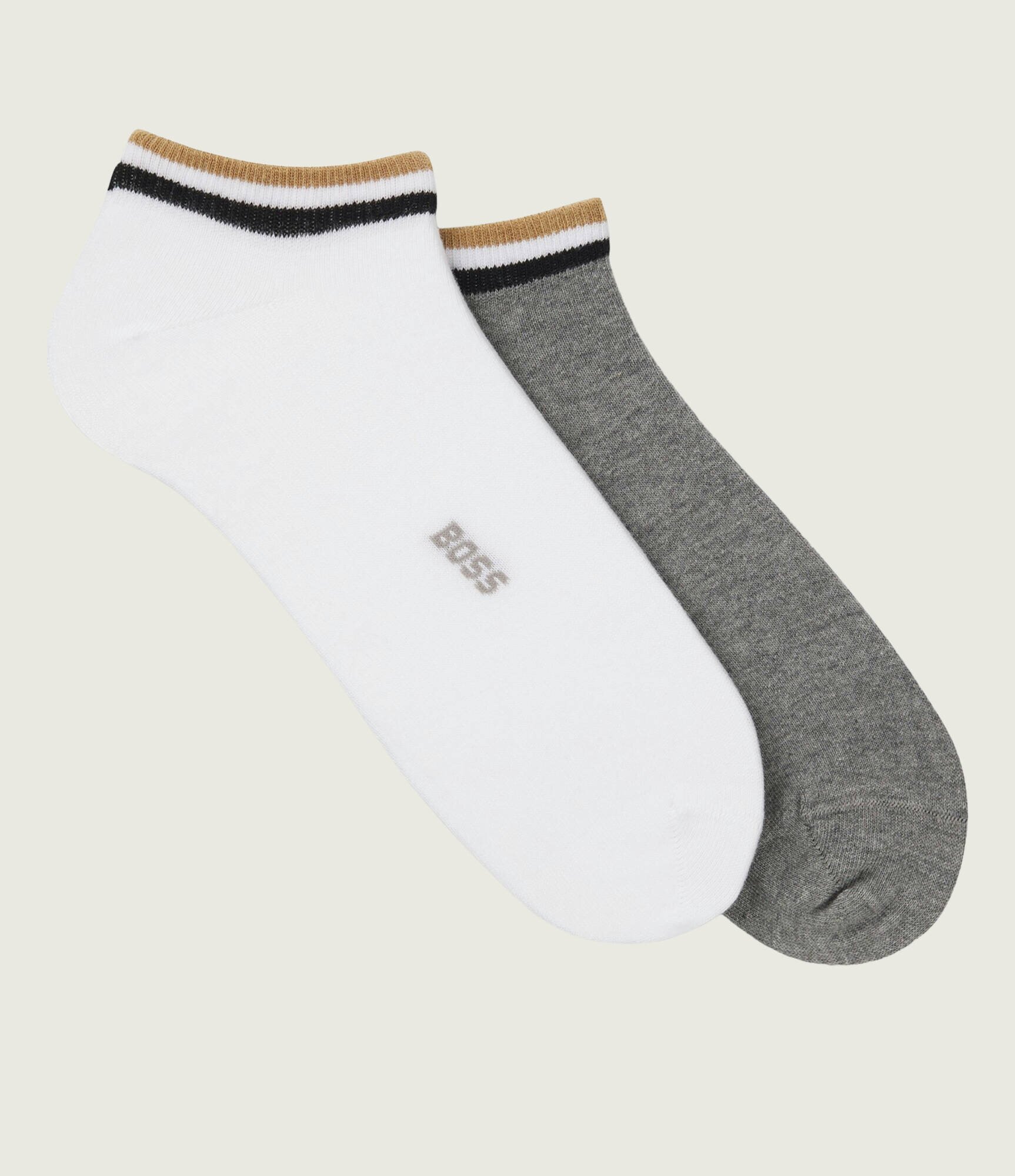 BOSS BLACK Șosete/tălpici 2-pack 2P AS Uni stripe CC