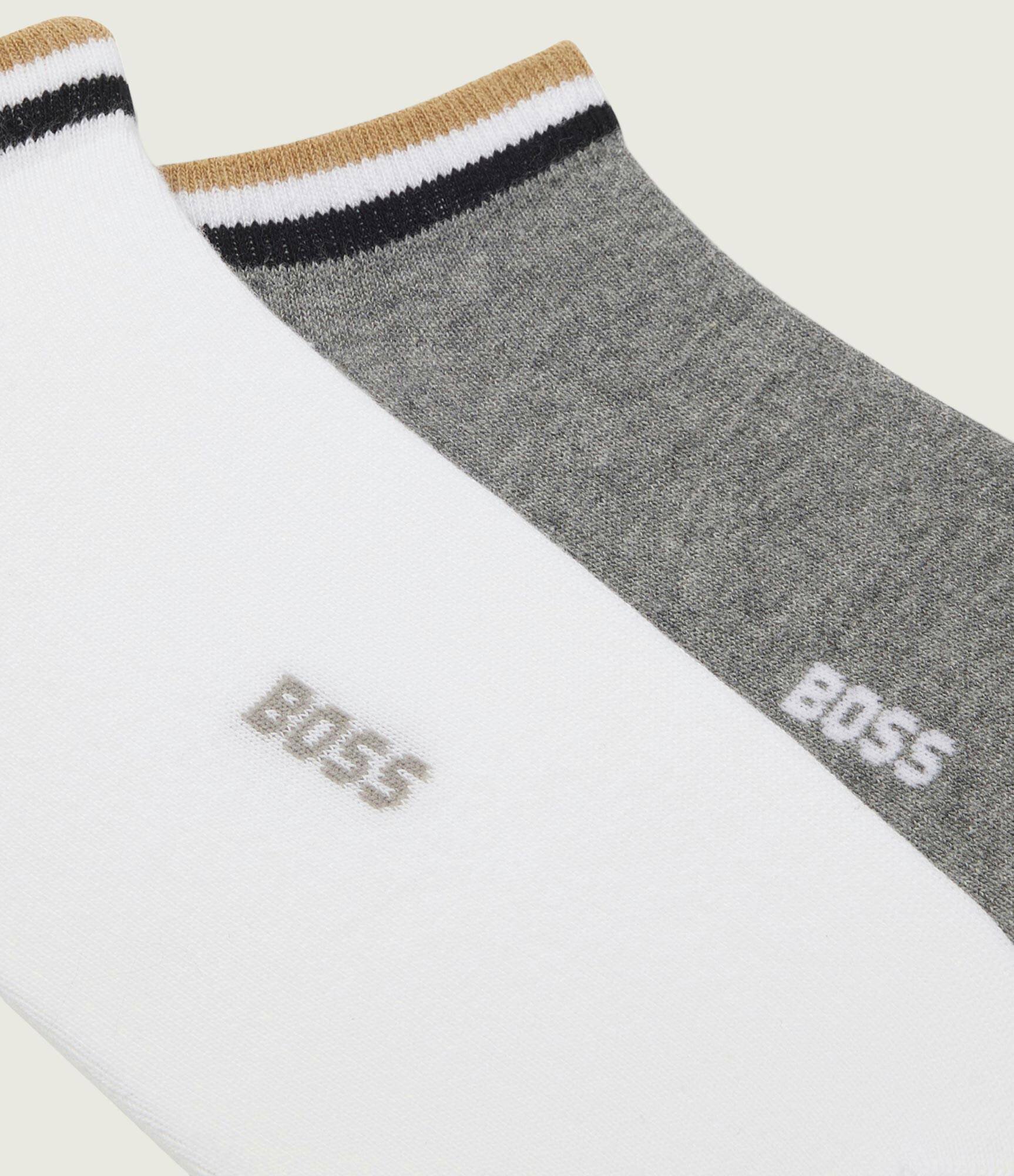 BOSS BLACK Șosete/tălpici 2-pack 2P AS Uni stripe CC