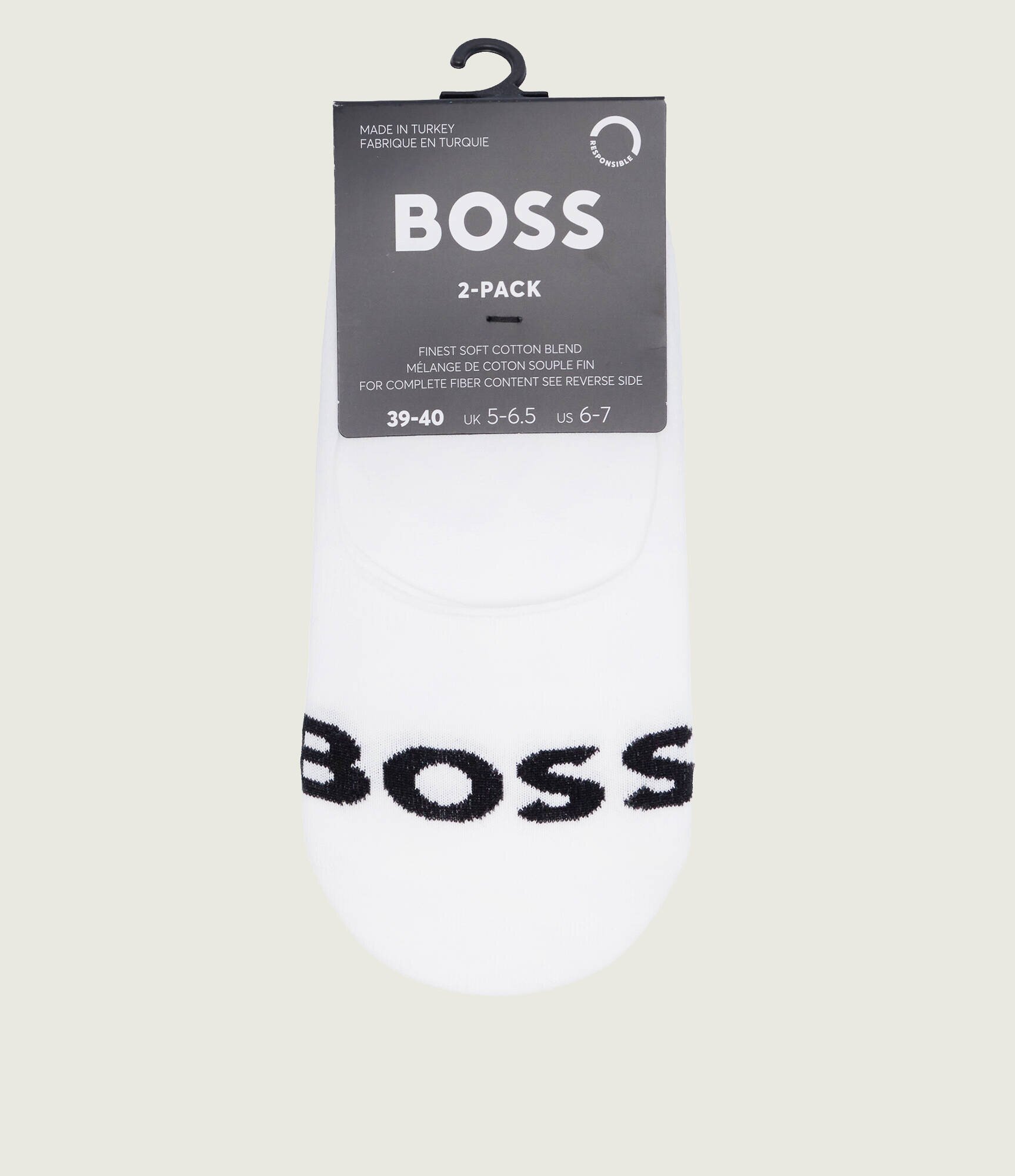 BOSS BLACK Șosete/tălpici 2-pack