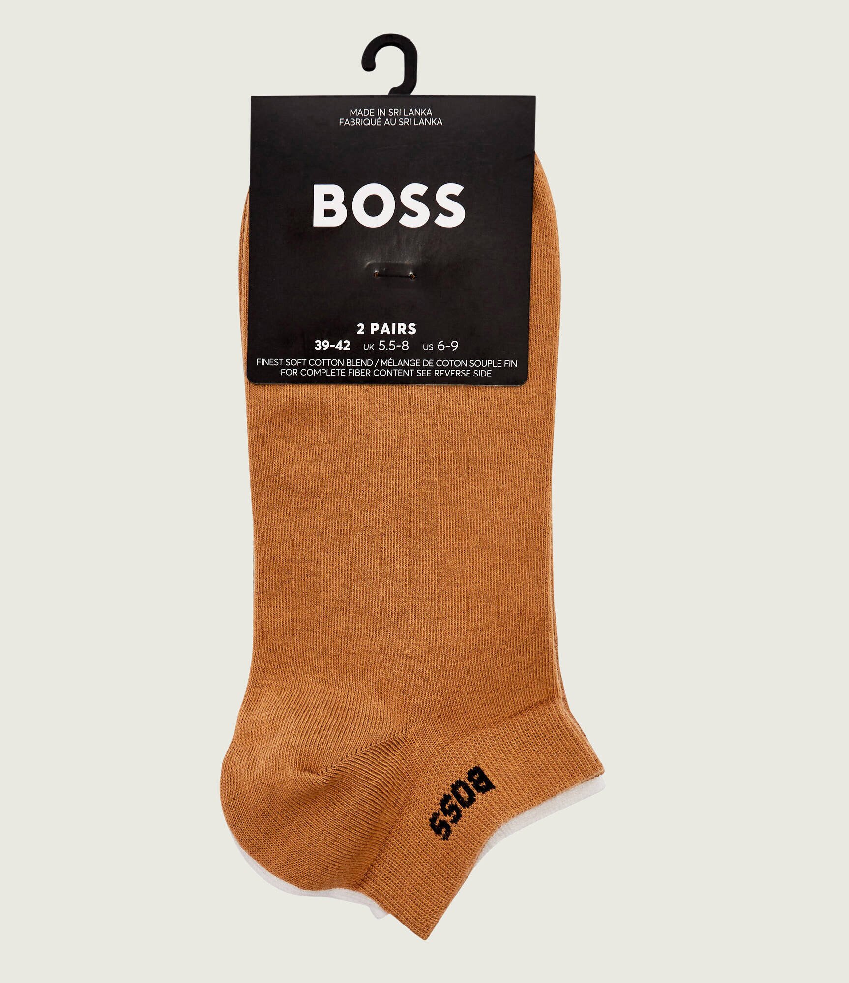 BOSS BLACK Șosete/tălpici 2-pack AS Uni stripe CC