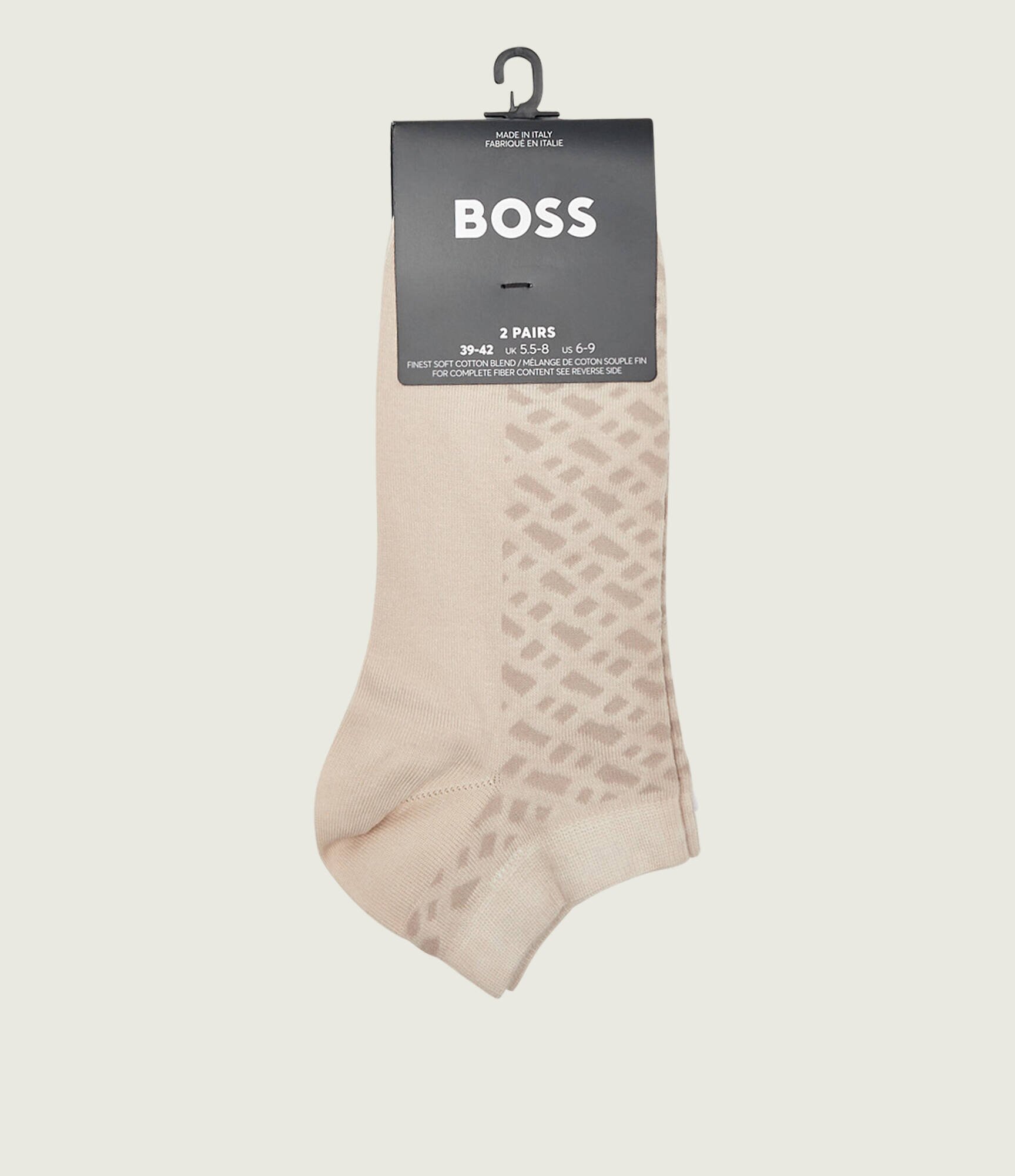 BOSS BLACK Șosete/tălpici 2-pack Monogram