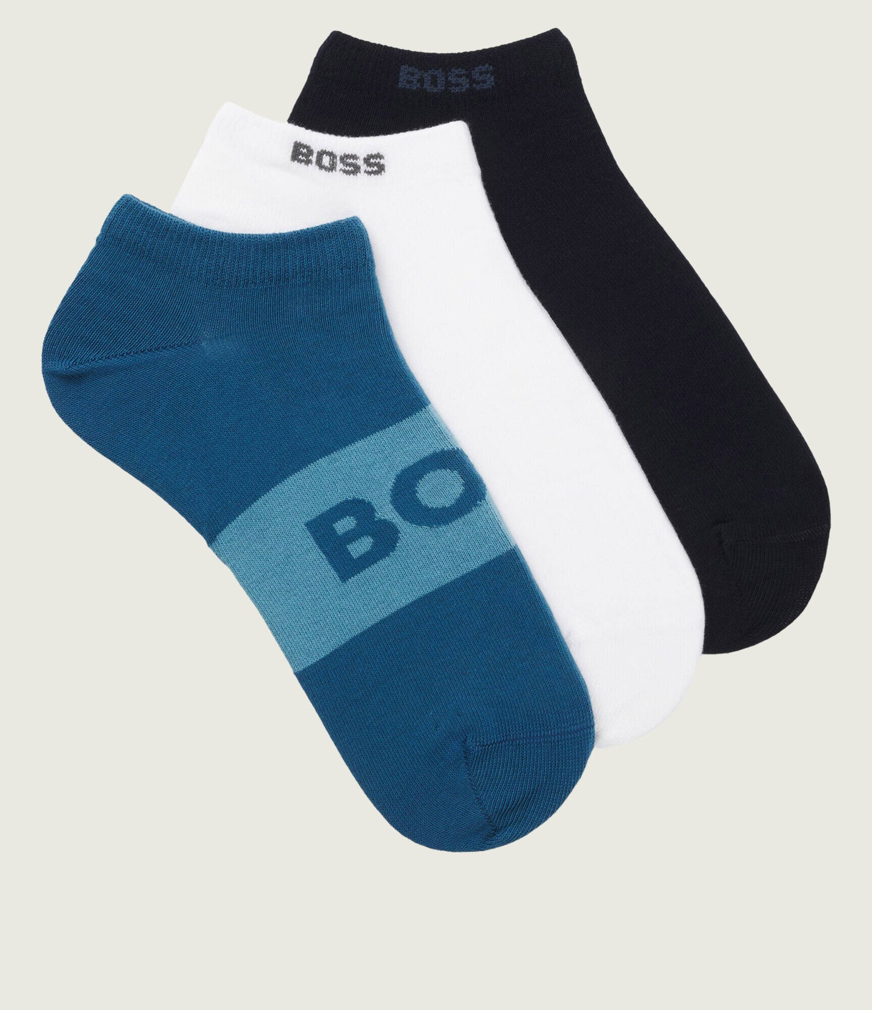 BOSS BLACK Șosete/tălpici 3 pack 3P AS Logo CC