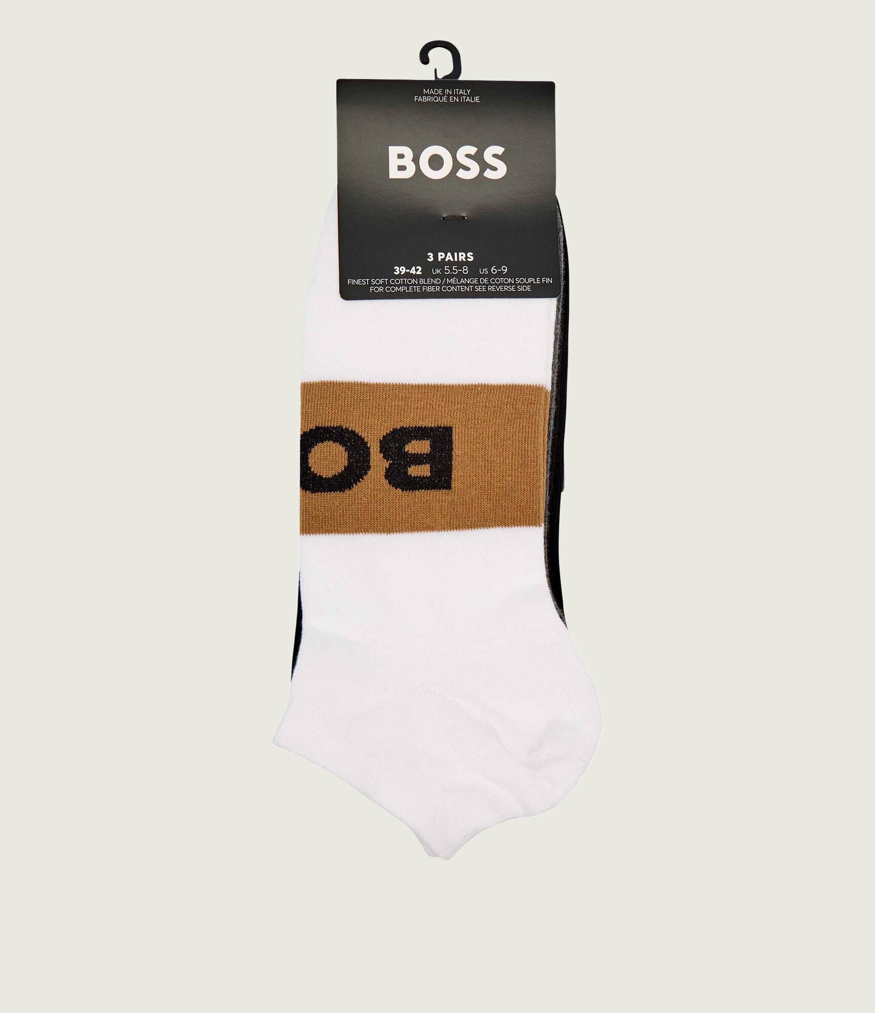 BOSS BLACK Șosete/tălpici 3 pack 3P AS Logo CC
