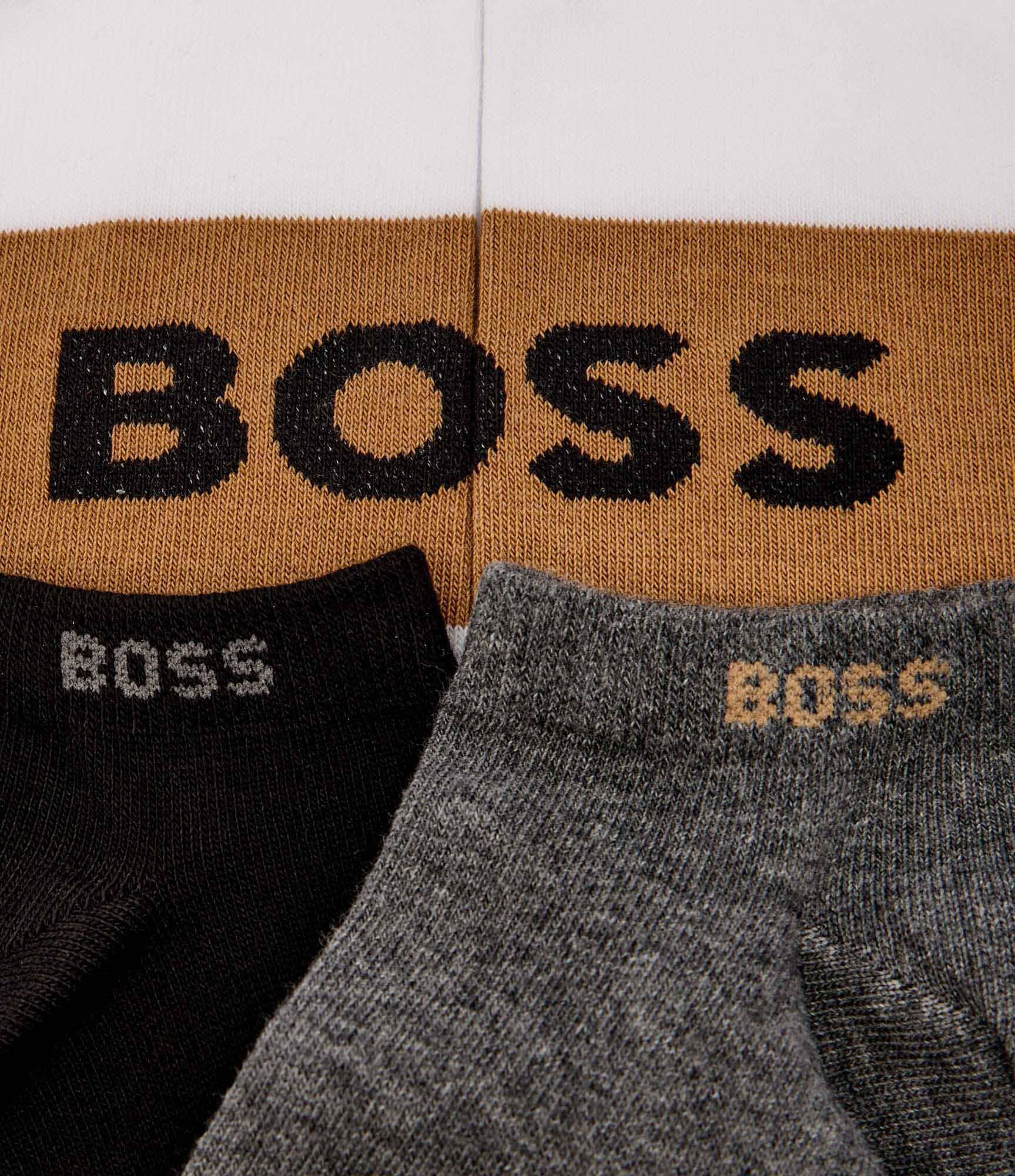 BOSS BLACK Șosete/tălpici 3 pack 3P AS Logo CC