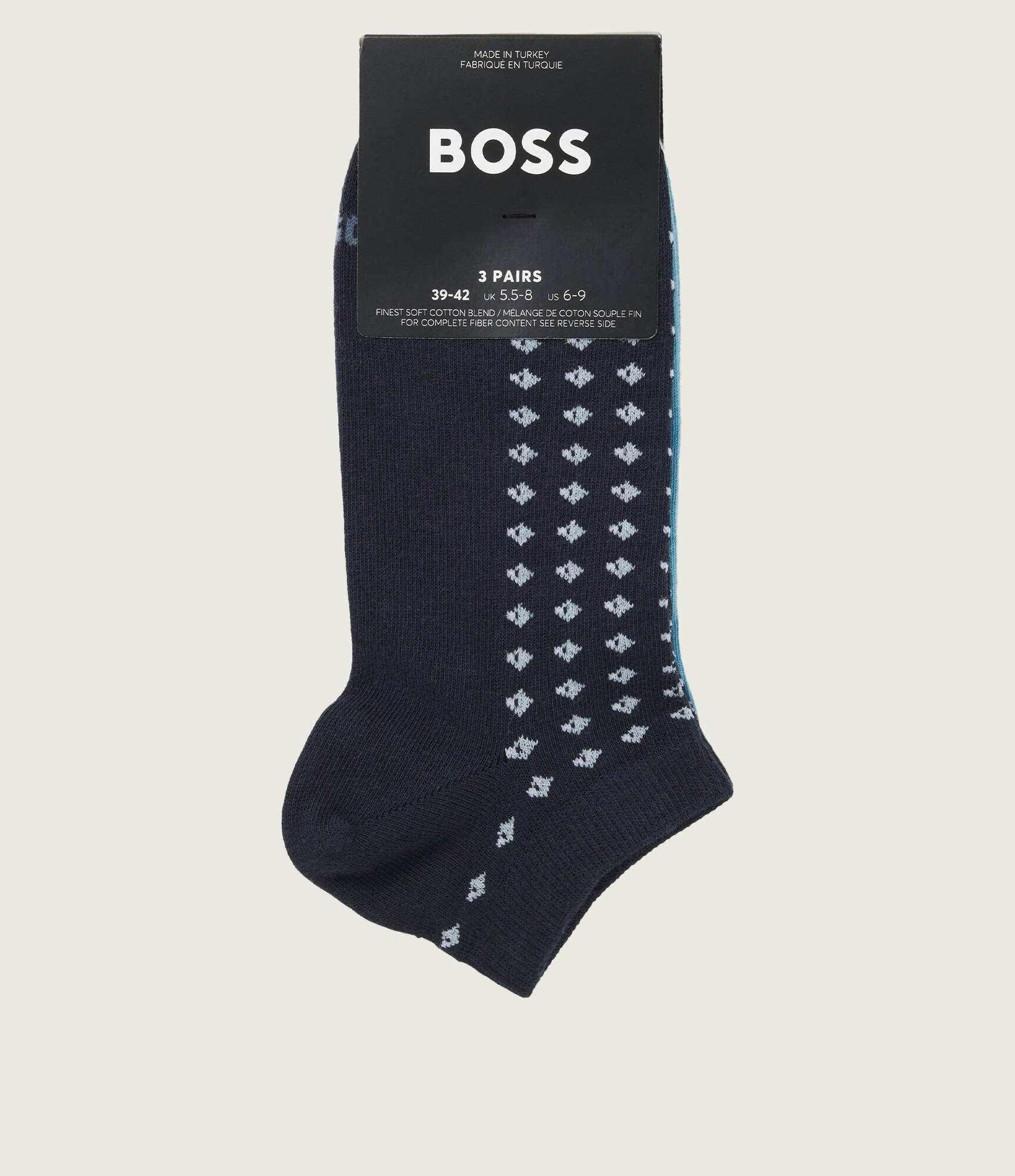 BOSS BLACK Șosete/tălpici 3 pack 3P AS Minipattern CC