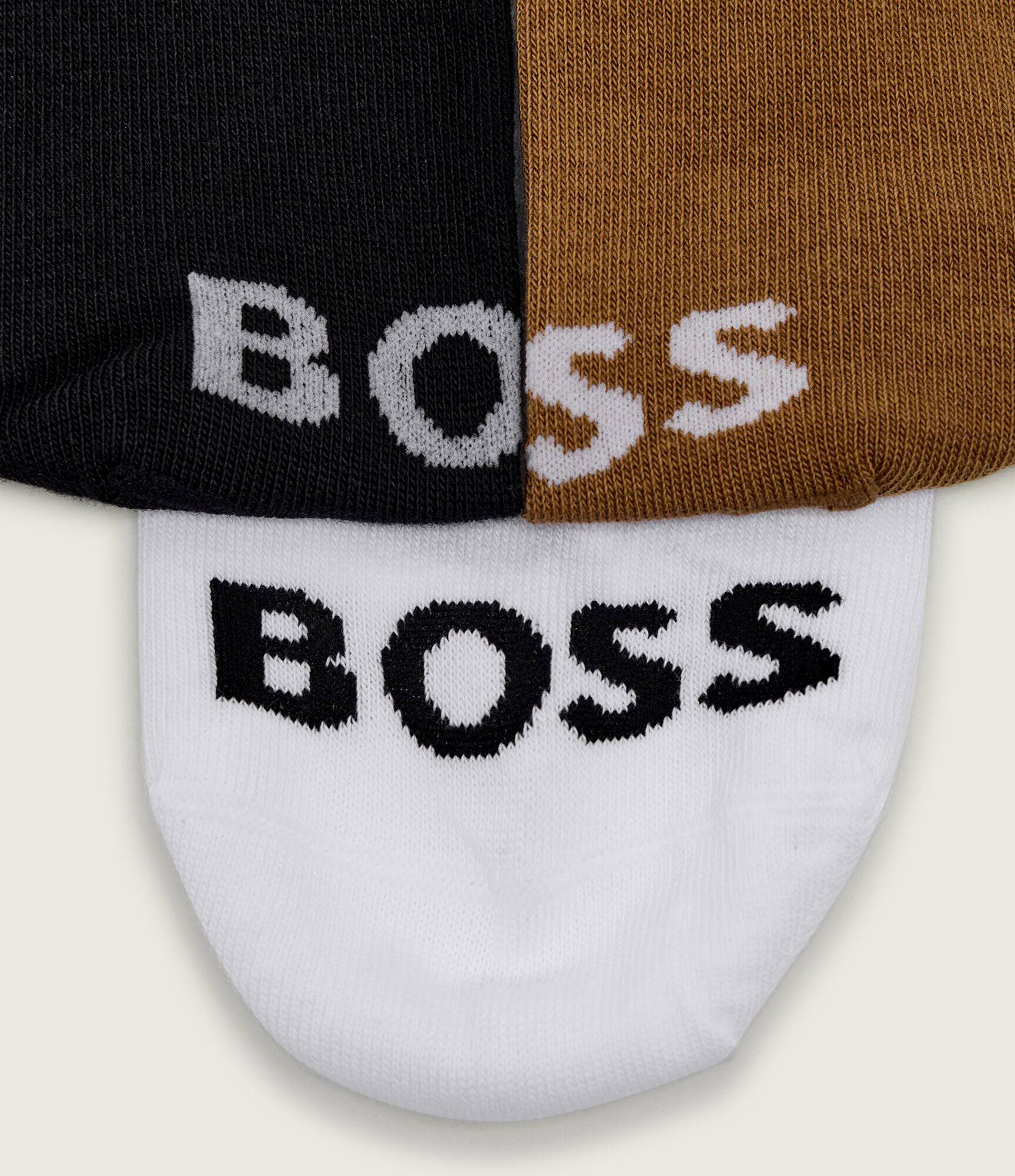 BOSS BLACK Șosete/tălpici 3 pack as-logo-cc-w