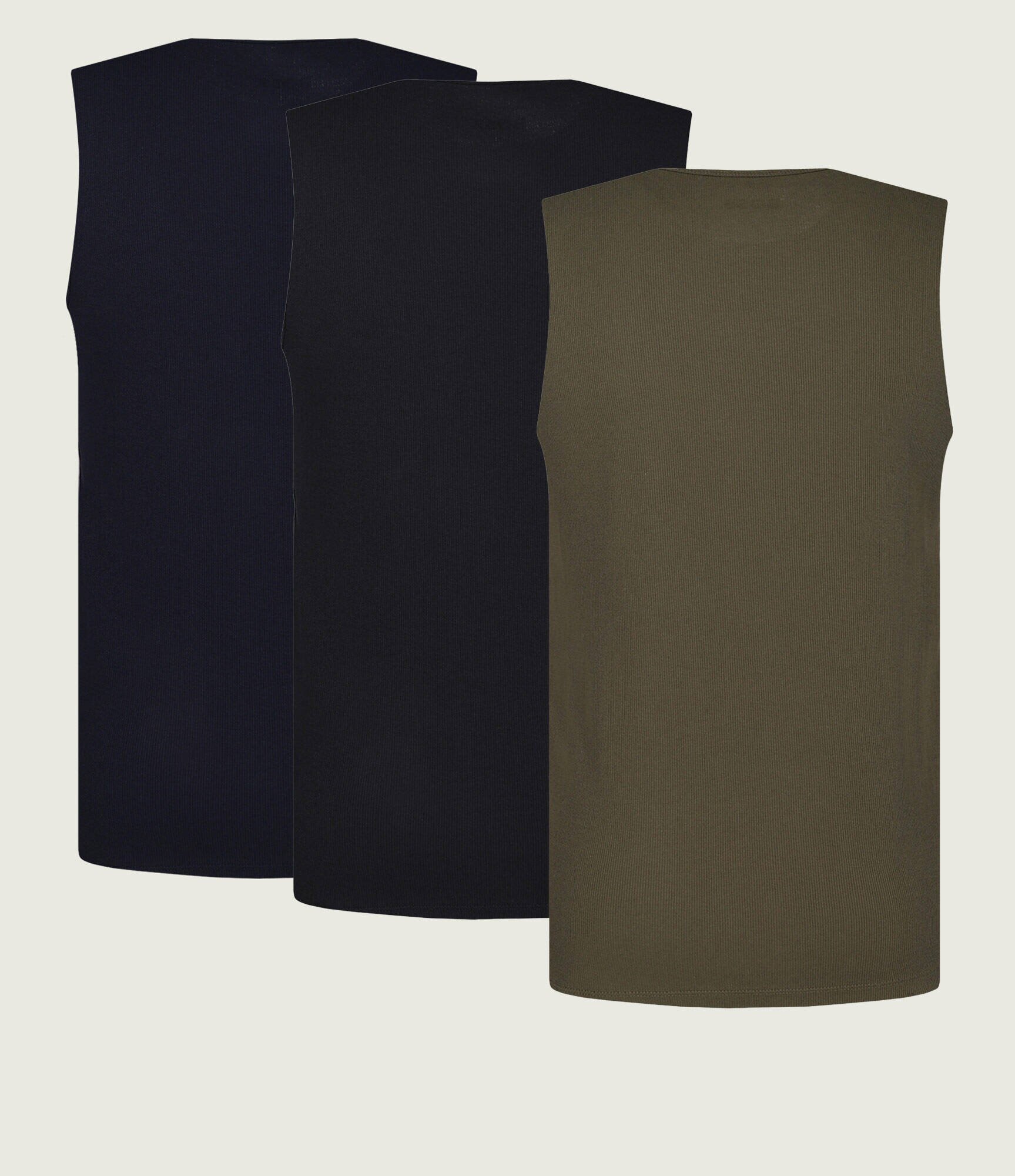 BOSS BLACK Tank top 3-pack RibClassic | regular fit
