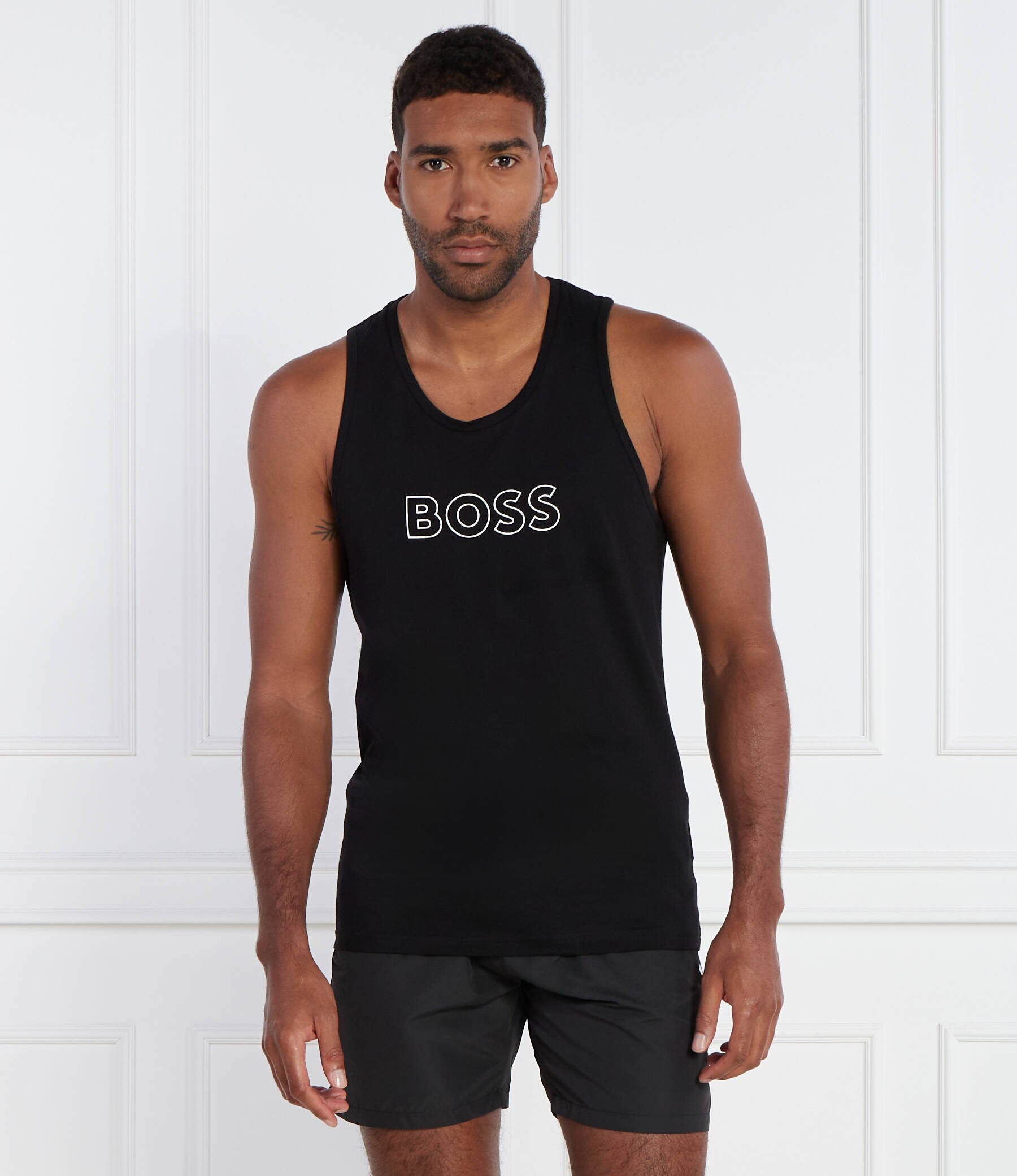 BOSS BLACK Tank top Beach | Regular Fit