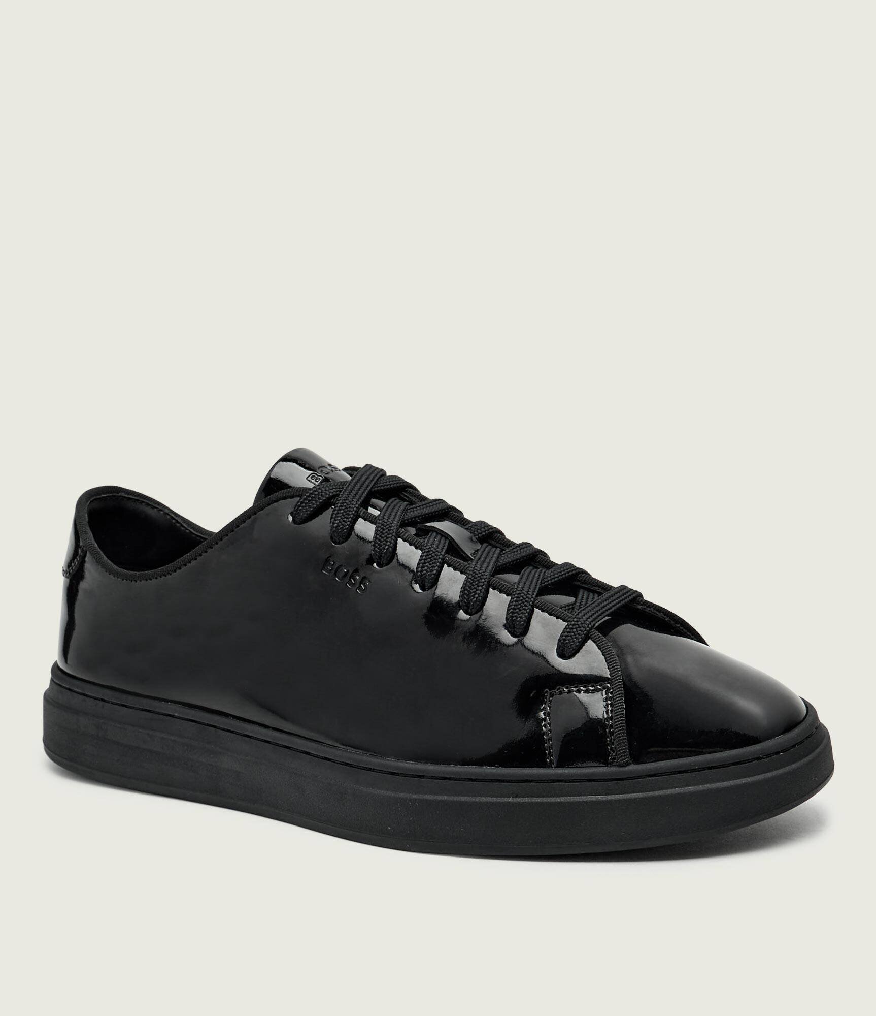 BOSS BLACK Teniși din piele Kieran_Tenn_pabnd