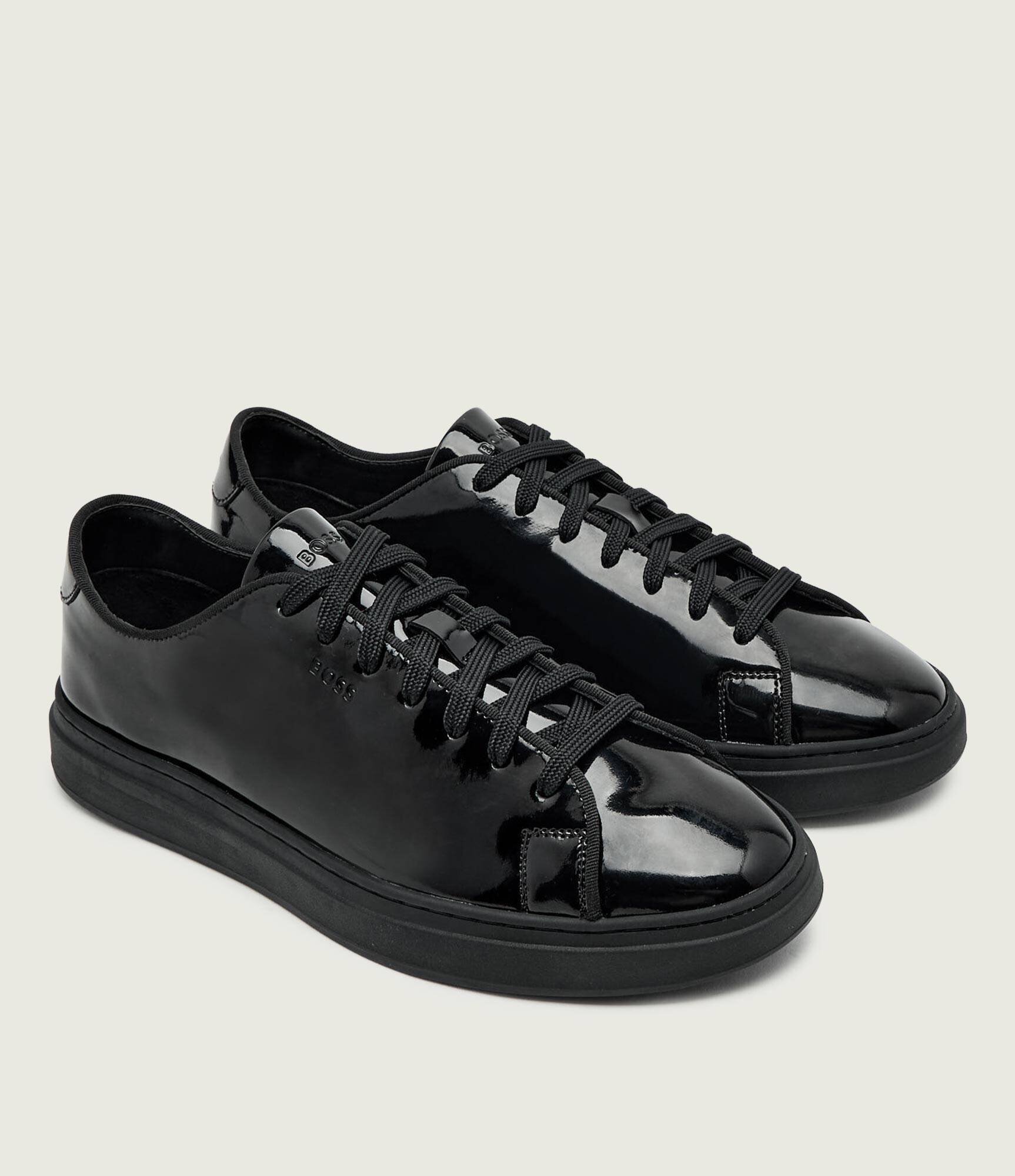 BOSS BLACK Teniși din piele Kieran_Tenn_pabnd