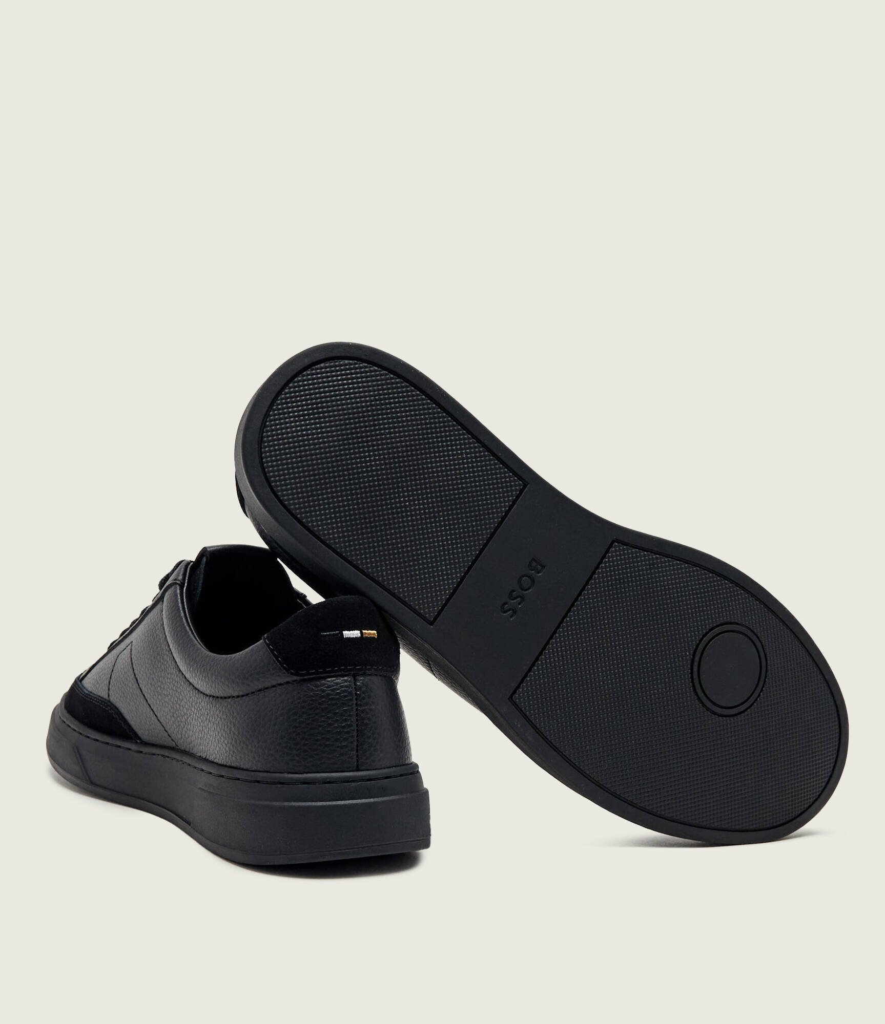 BOSS BLACK Teniși din piele Kieran_Tenn_sdtbal | piele întoarsă