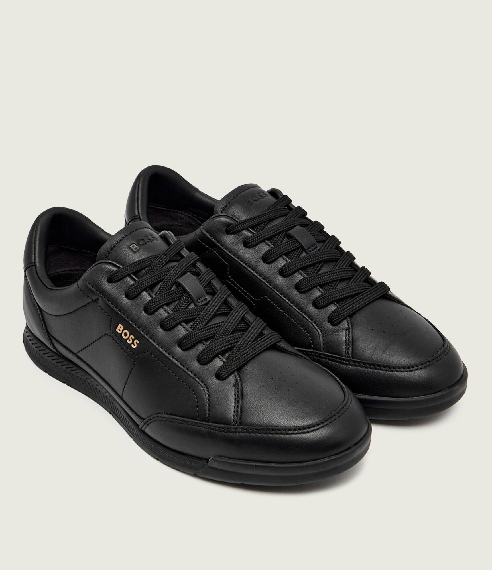 BOSS BLACK Teniși din piele Nitan_Lowp_bu