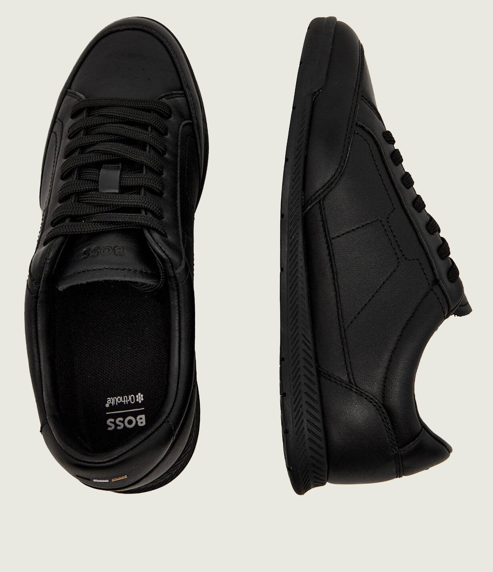 BOSS BLACK Teniși din piele Nitan_Lowp_bu