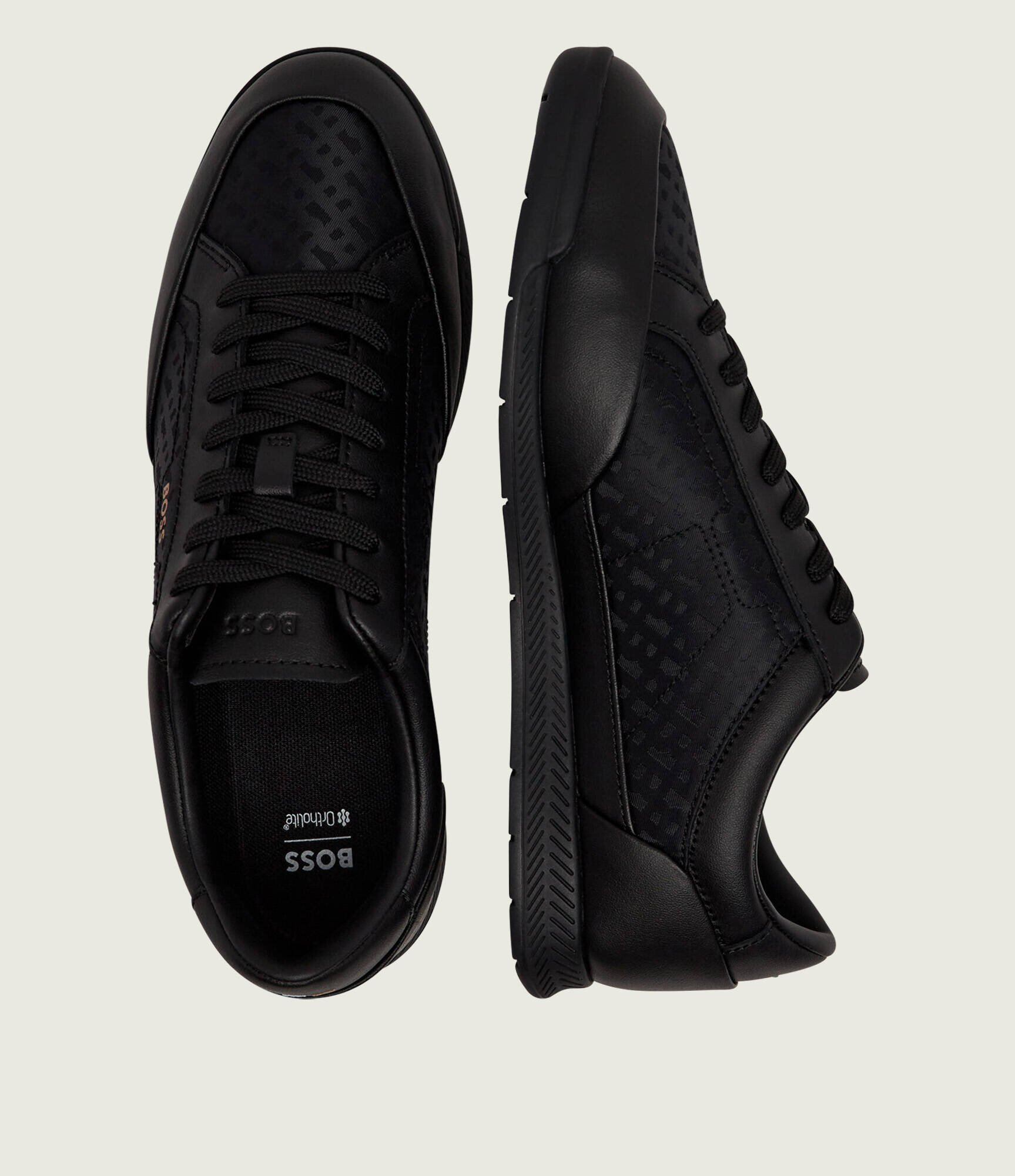 BOSS BLACK Teniși din piele Nitan_Lowp_nymnal