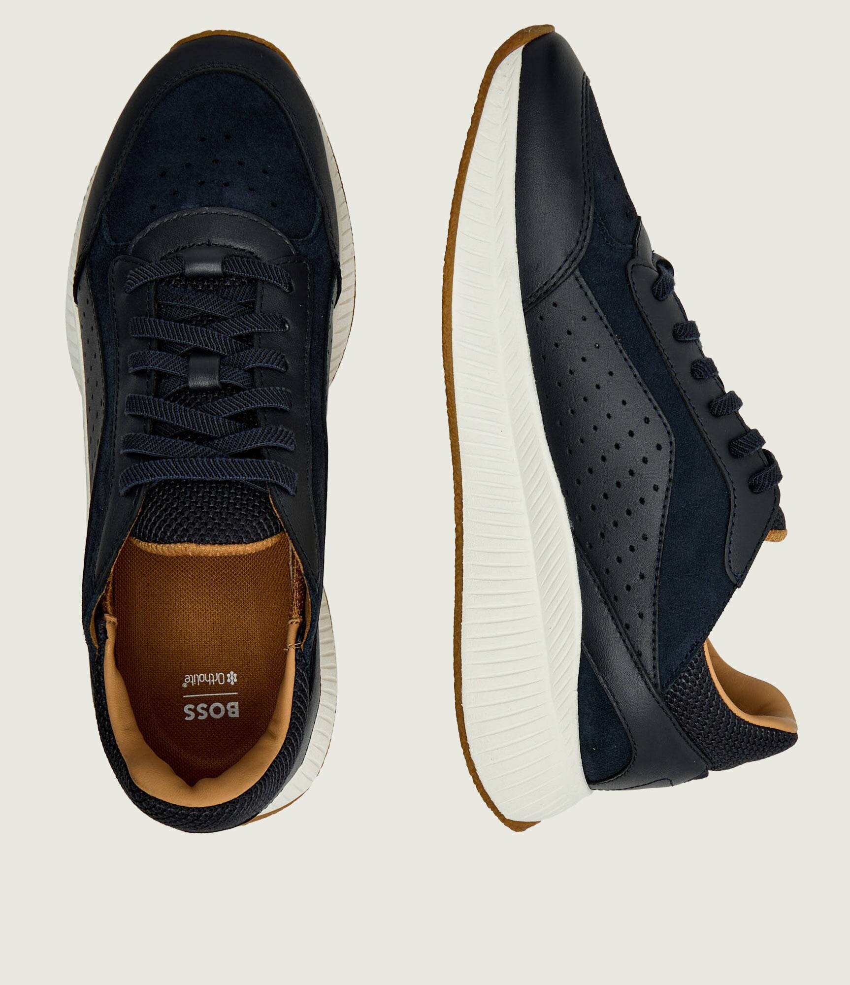 BOSS BLACK Teniși din piele TTNM EVO_Slon_sdltme