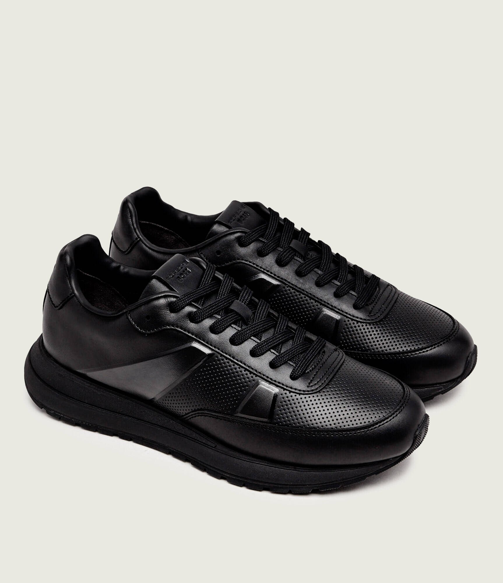 BOSS BLACK Teniși din piele Vinston_Runn_PS | Boss x Porsche