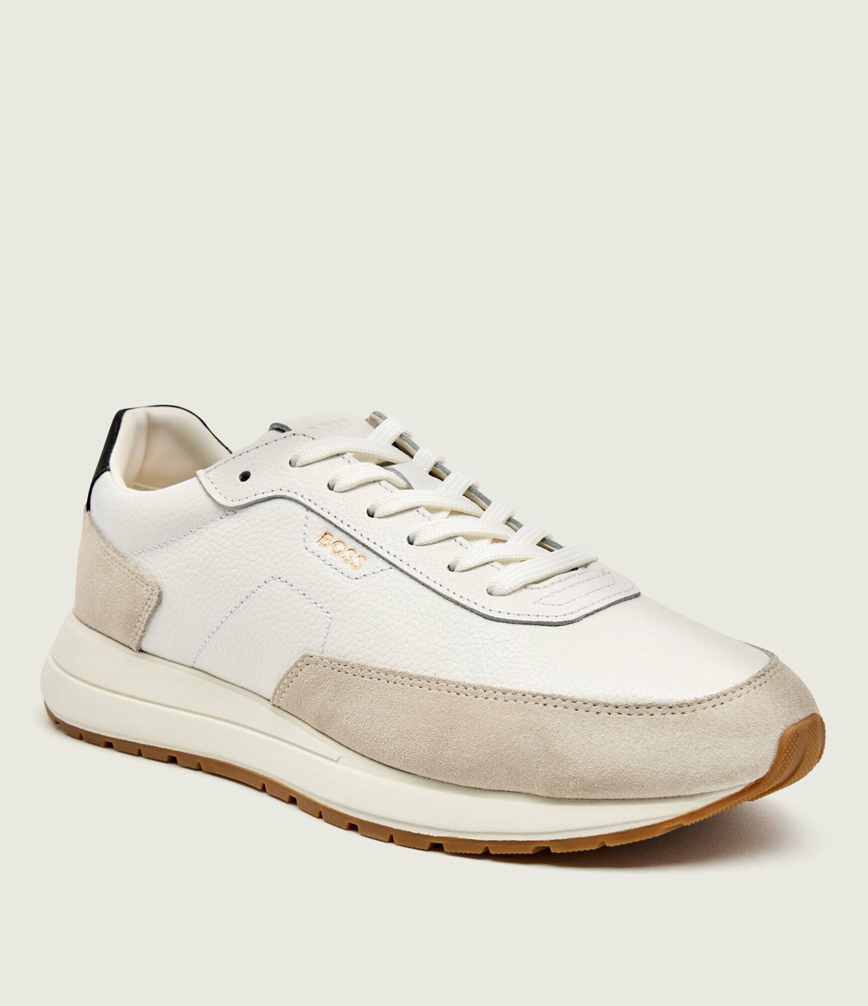 BOSS BLACK Teniși din piele Vinston_Runn_sdgrlt