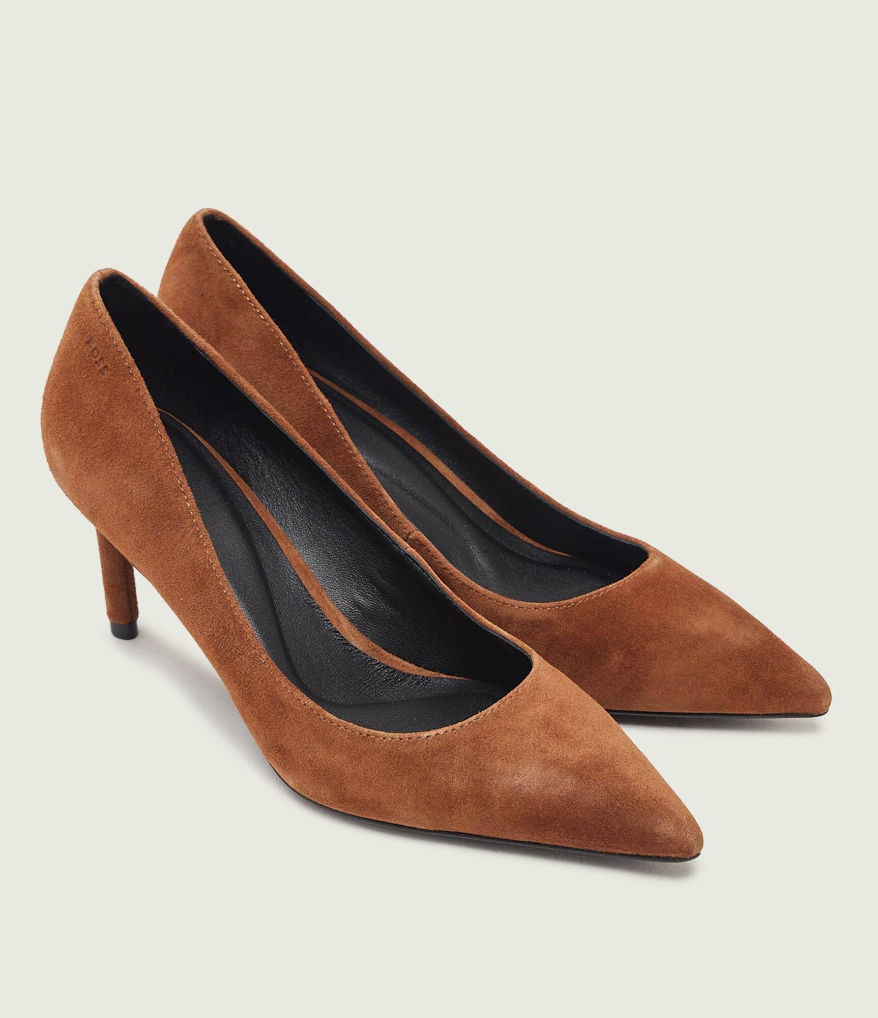 BOSS BLACK Tocuri Gracey_Pump70_SD | piele întoarsă
