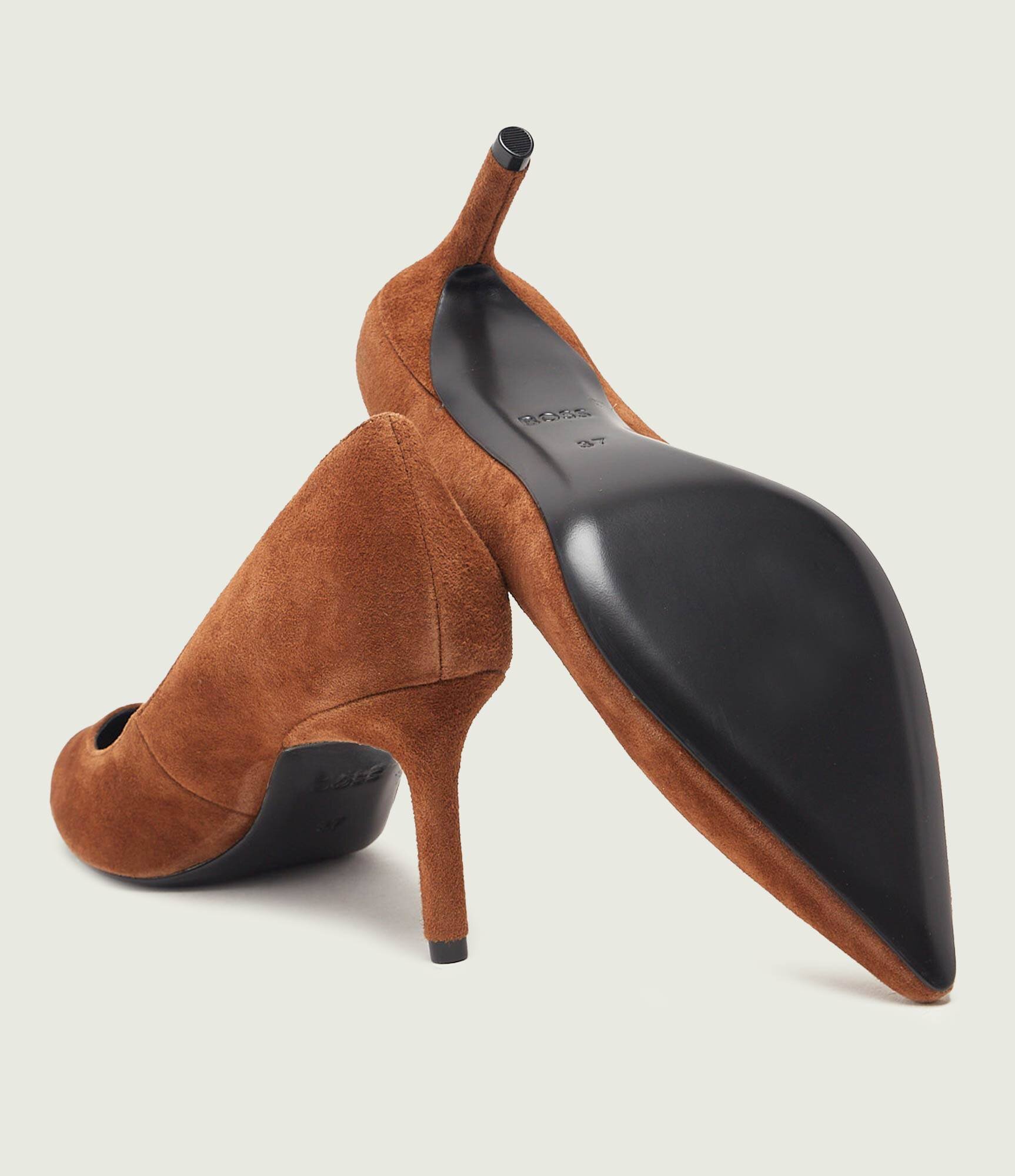 BOSS BLACK Tocuri Gracey_Pump70_SD | piele întoarsă