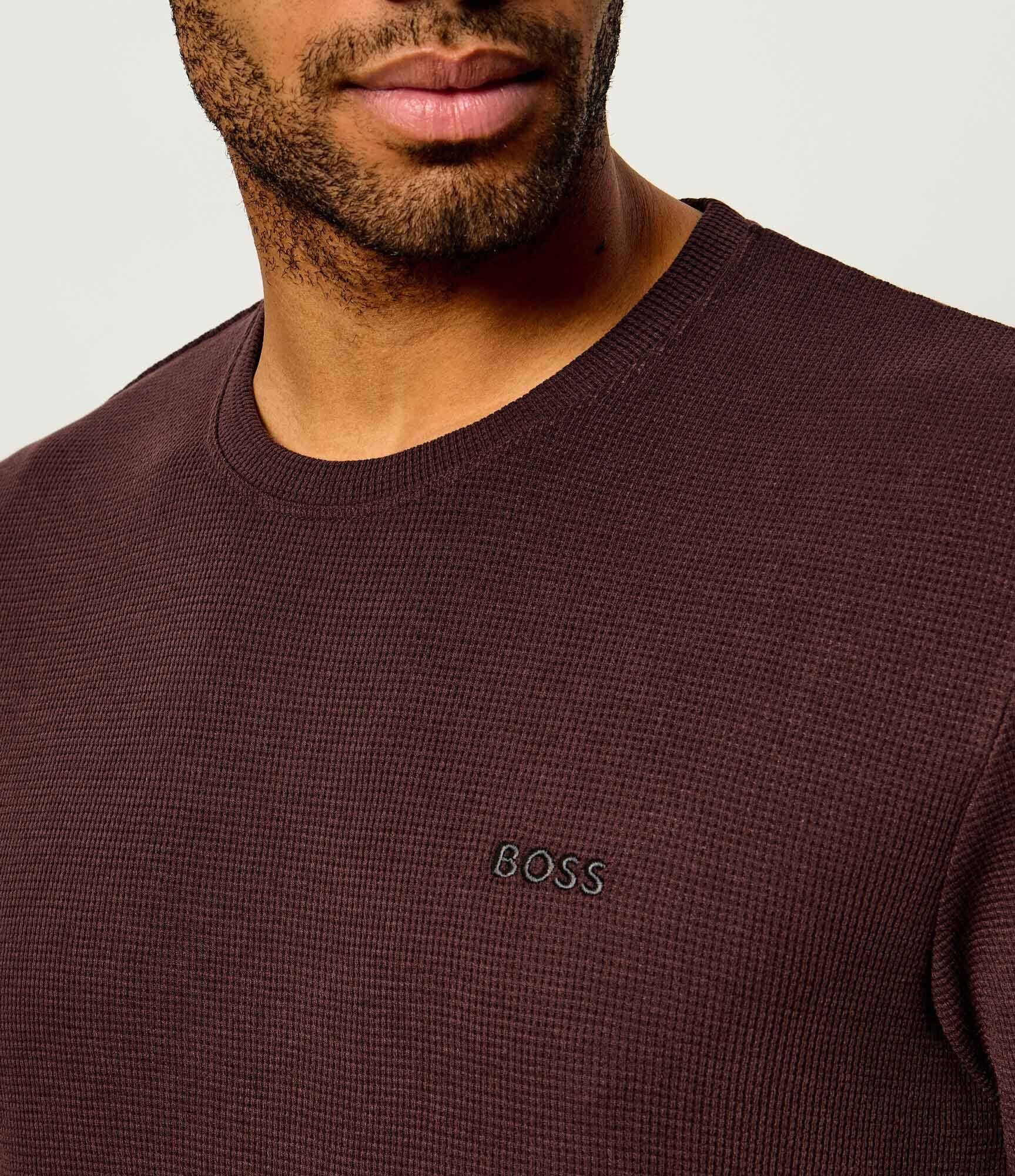 BOSS BLACK Top de pijama Waffle | regular fit